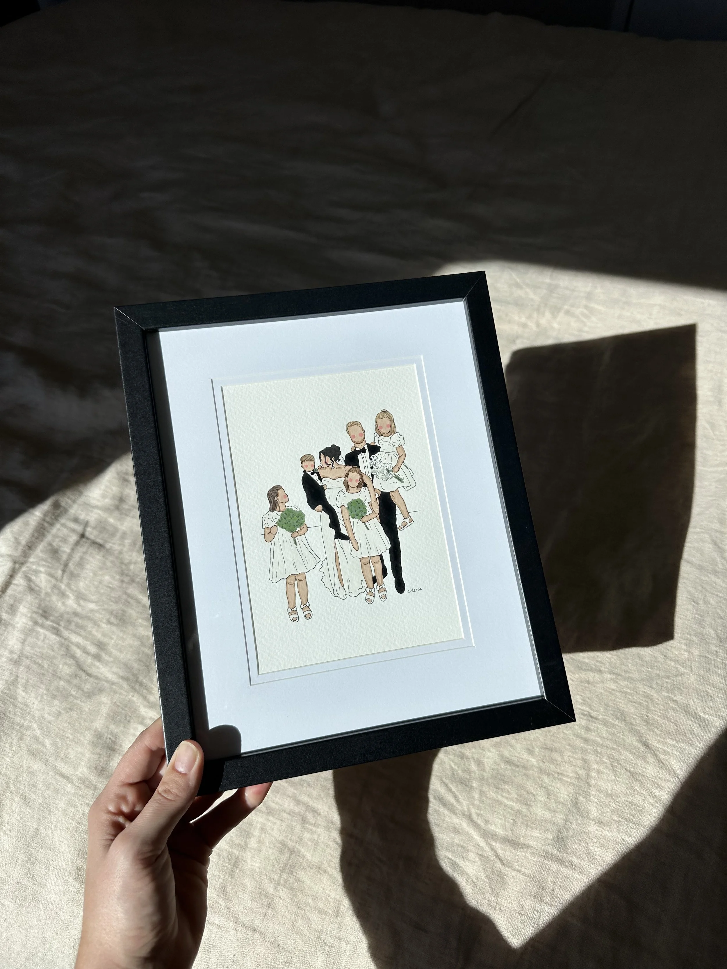 Personalised Watercolour Painting