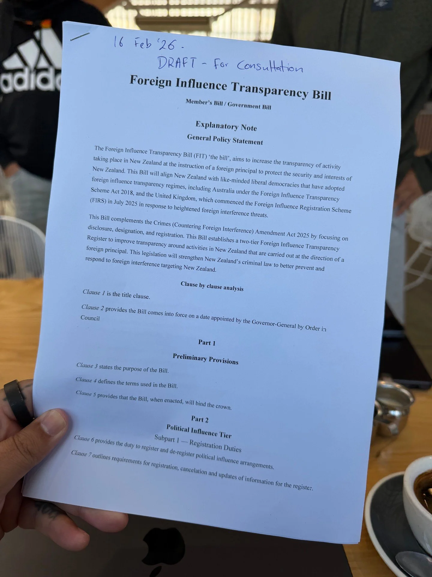 This Saturday we will be officially releasing our Foreign Influence Transparency (FIT) Bill at the International Symposium on Countering Foreign Interference. Nick will be taking the stage to share alongside other leaders in this space. More details 