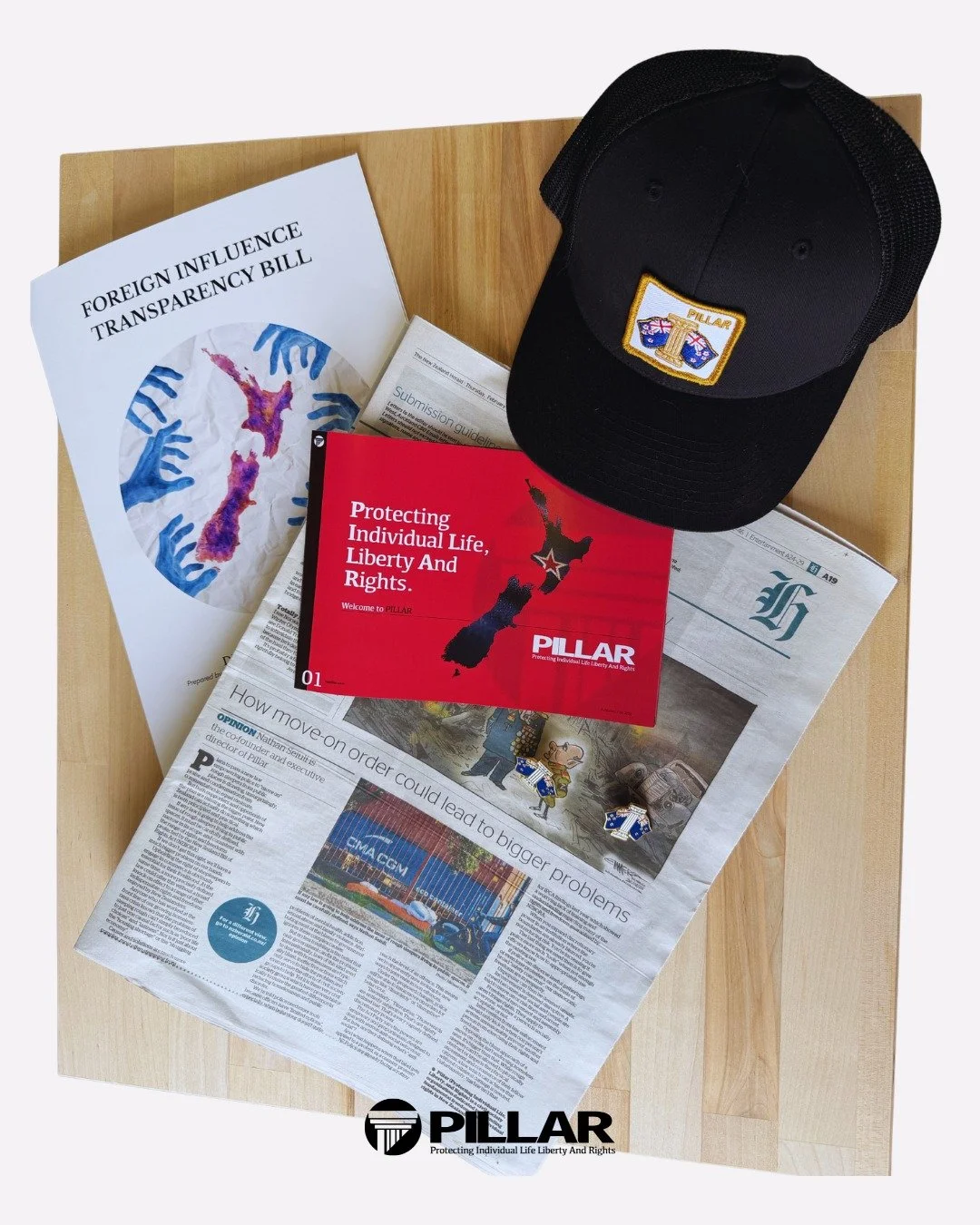PILLARS Top Five Essentials of the week.
1. Nathans Herald Op-ed. In print and online on Thursday.
2. Our Foreign Influence Transparency Bill. Released on Saturday and on our website now!
3. Our PILLAR Identity Docs. Hot off the press and ready for t