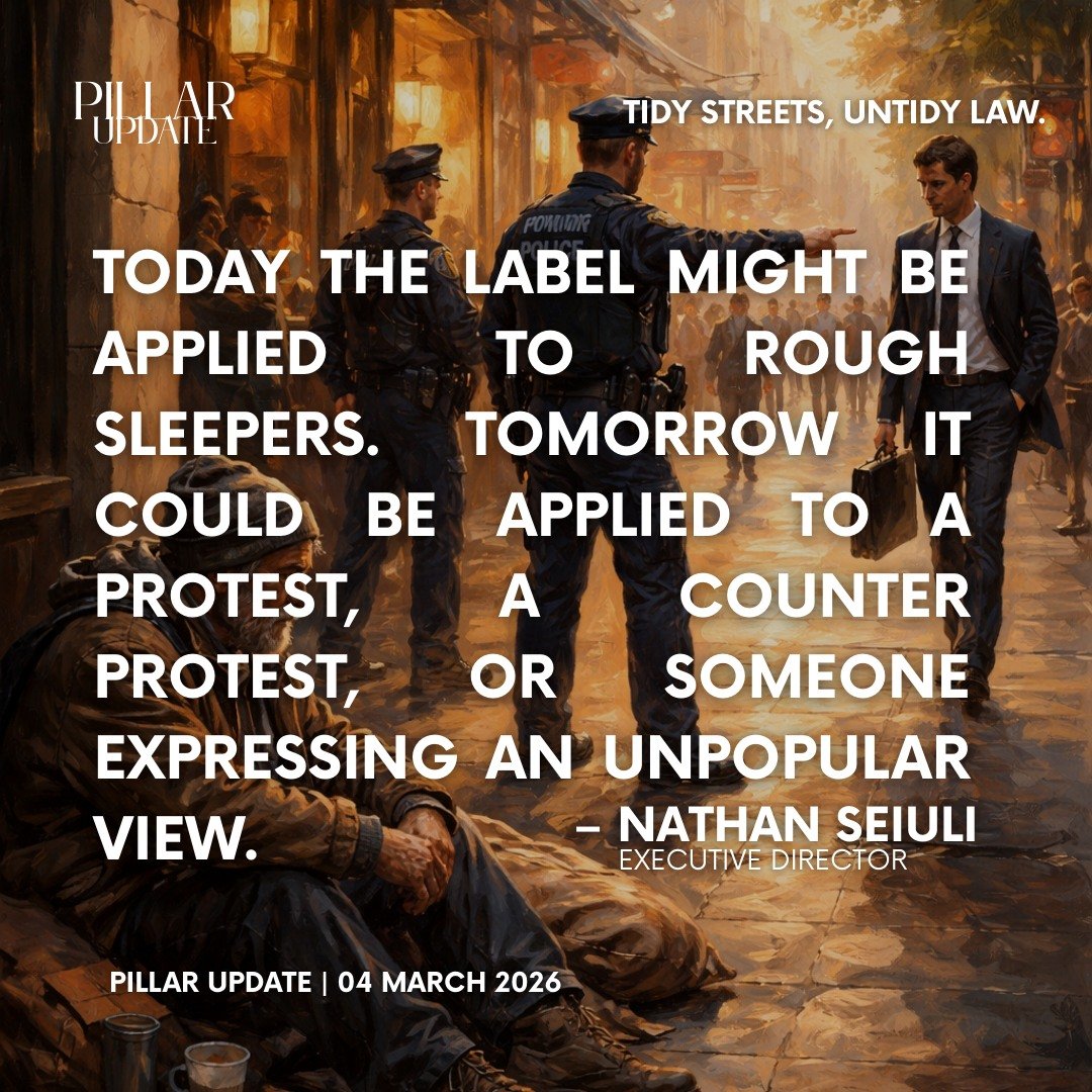 Last week I had an op ed published in the Herald on the Government&rsquo;s plan to give Police new powers to &ldquo;move on&rdquo; rough sleepers from public places.
As expected, the reaction&rsquo;s been split. Some people see it as common sense. Ot