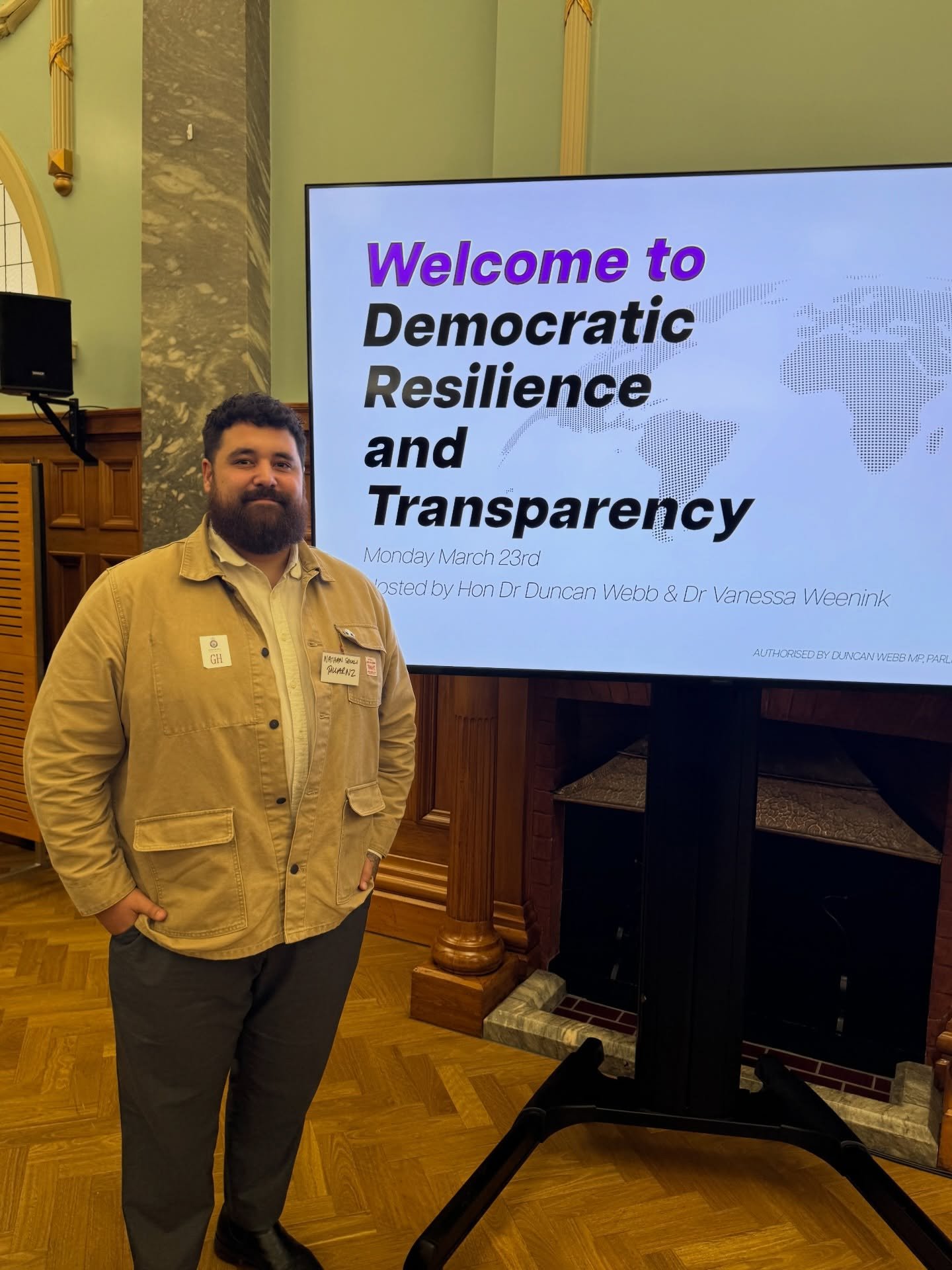 Good to be here for the Forum on Democratic Resilience and Transparency at Parliament 🏛️

A full breakdown and our reflections will be out mid week and on @the_pillar_podcast