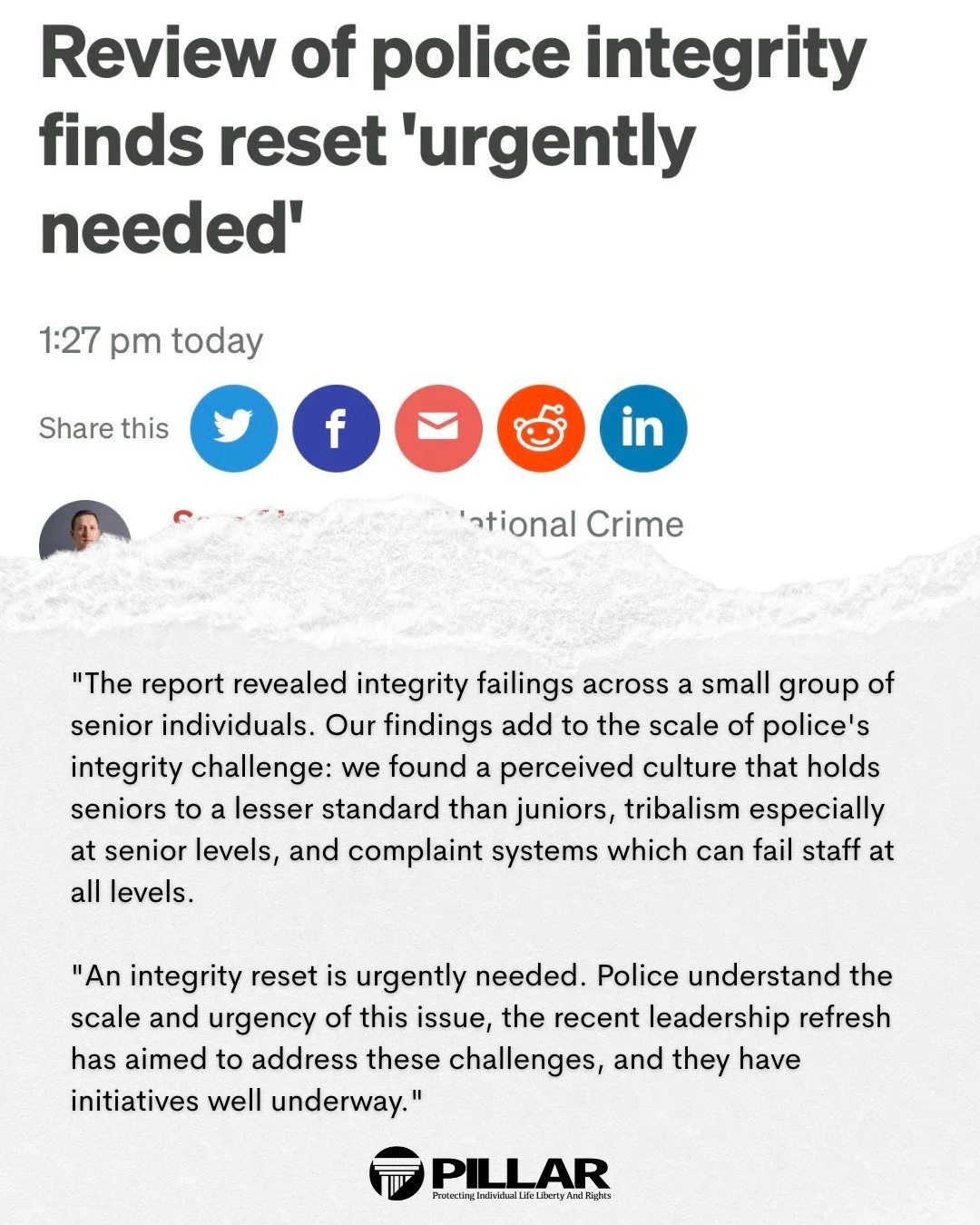 Is it really wise to be giving more power to the Police? We don't think so.
Make sure you've signed our petition to say NO to police overreach.
Link in Bio.