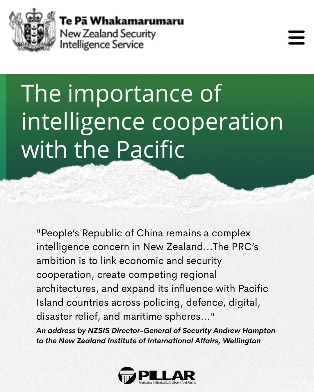 The CCP is the biggest threat to democratic resilience and national sovereignty. We can&rsquo;t afford to forget that.