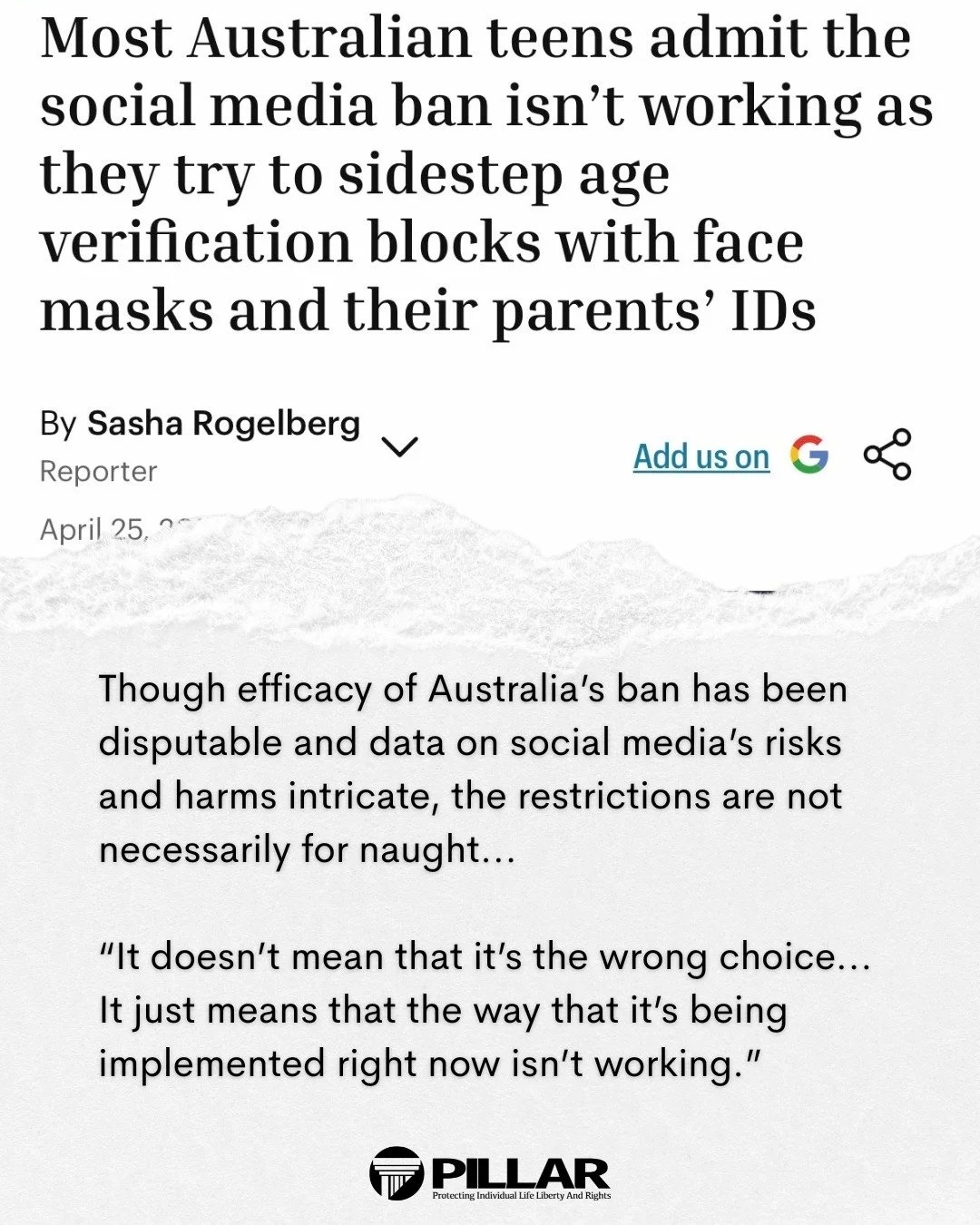 Australia&rsquo;s social media ban has been largely ineffective, pointlessly inconvenient, and a false hope to other nations seeking to enforce greater online controls in the name of child safety.