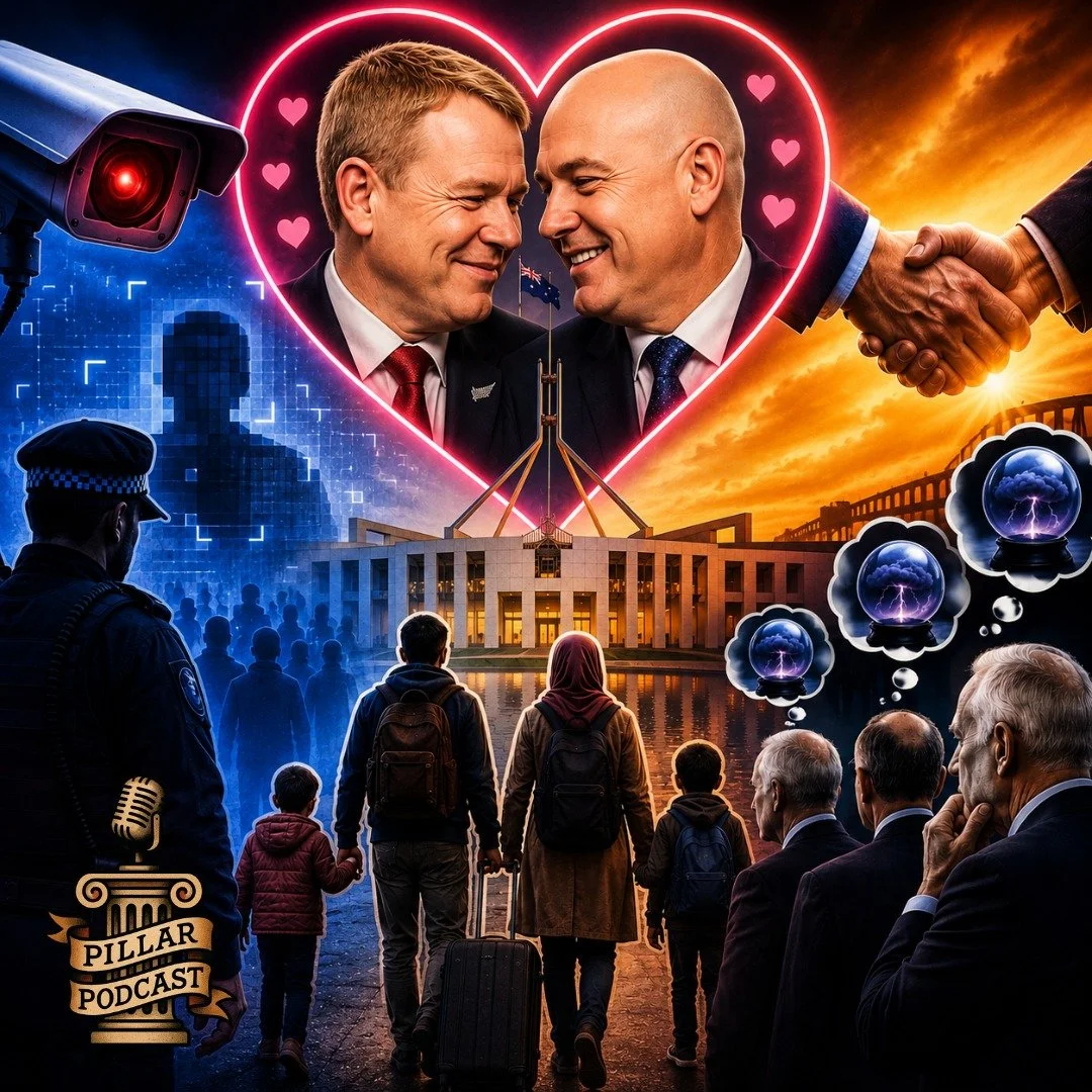 Thought policing and police surveillance. Immigration becoming a major election battleground. The Grand Coalition is back, baby. And why do former politicians and diplomats always seem to have the worst political predictions?

Political Predictions, 