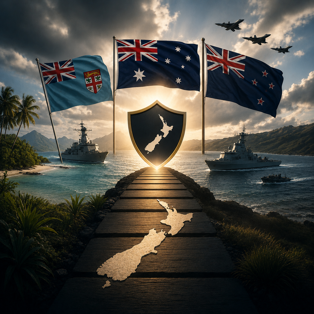 Joining Fiji-Australia Defence Alliance A First Step For Protecting NZ