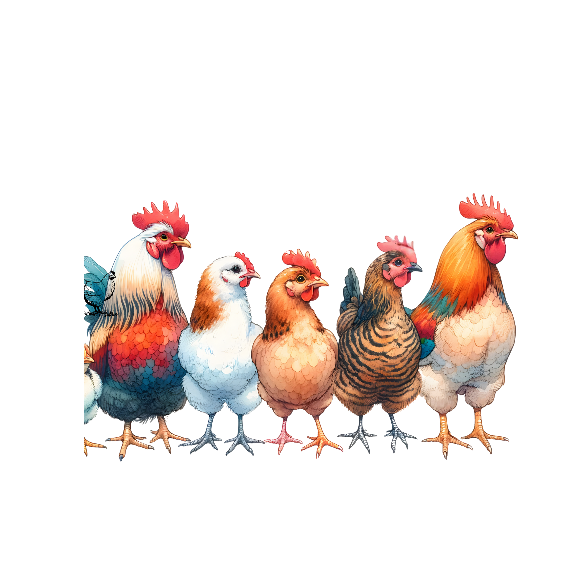 Chickens - 5 in a Row