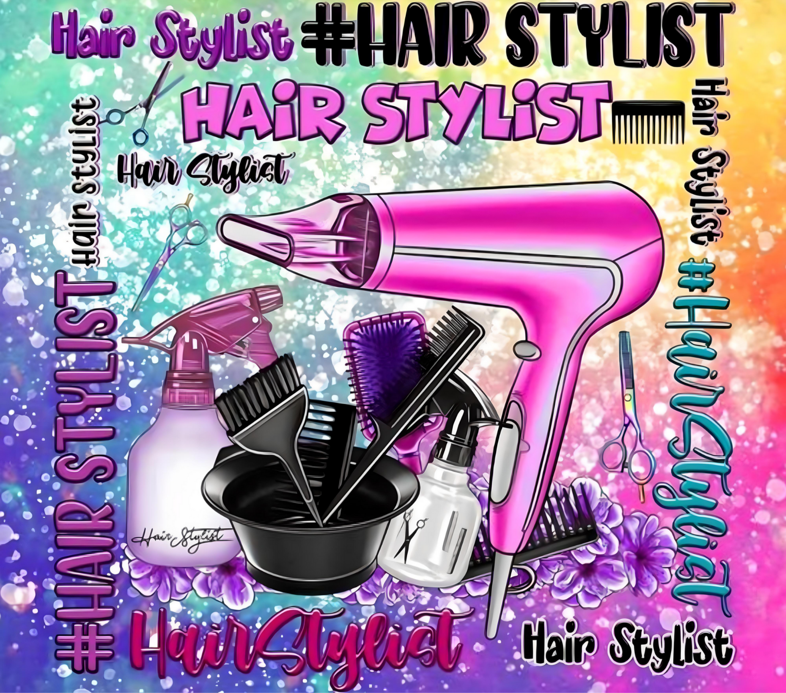 Hairstylist - Blowdryer, Comb, Brush, etc...