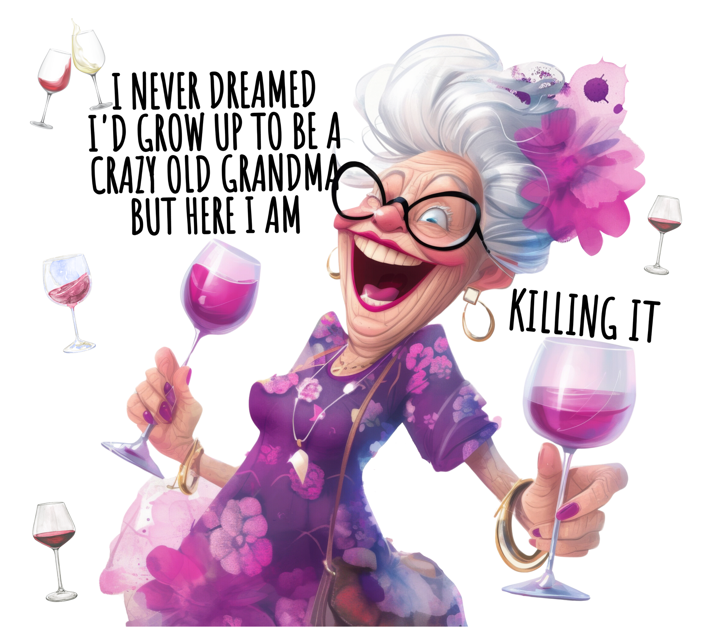 Crazy Old Grandma