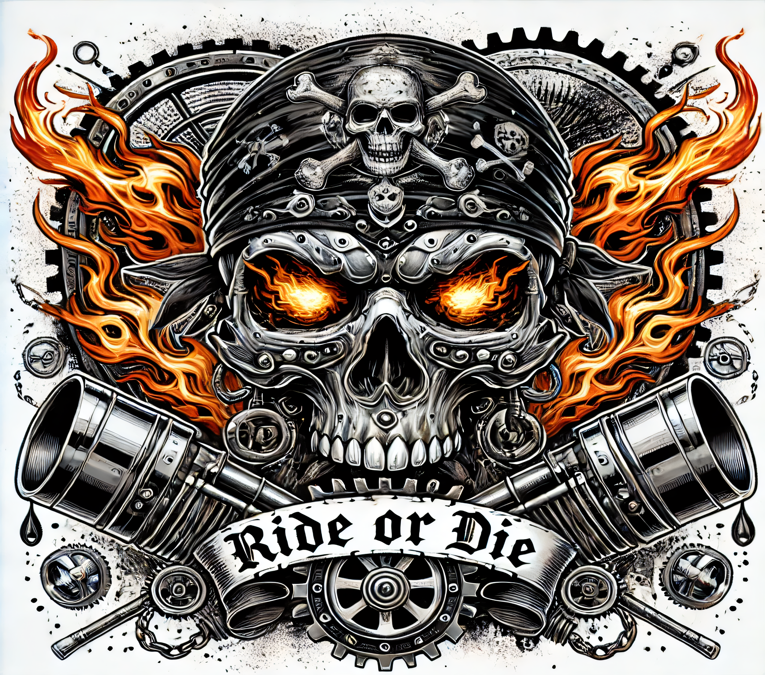 Skull - Ride or Die