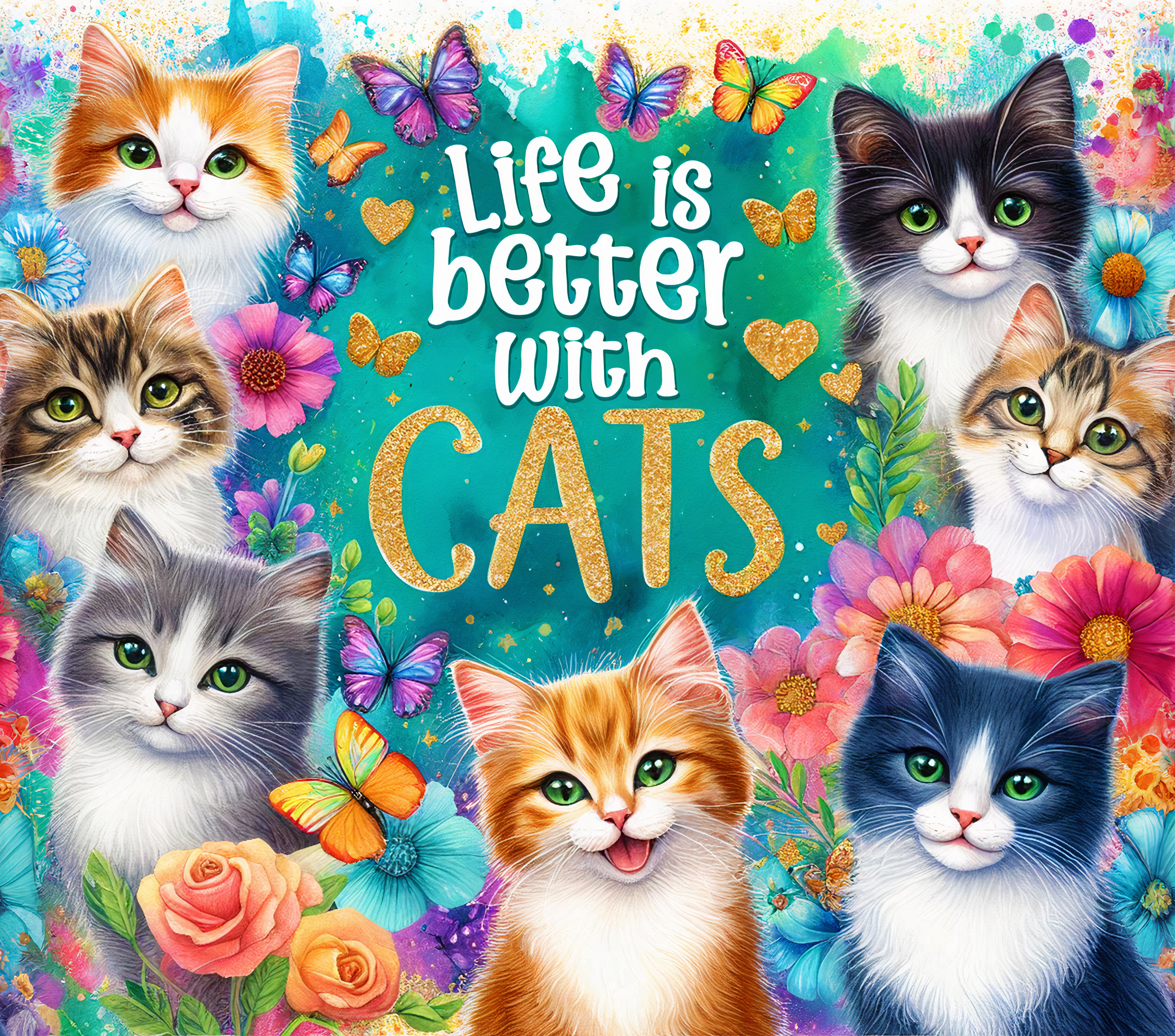 Cat - Life is Better with Cats