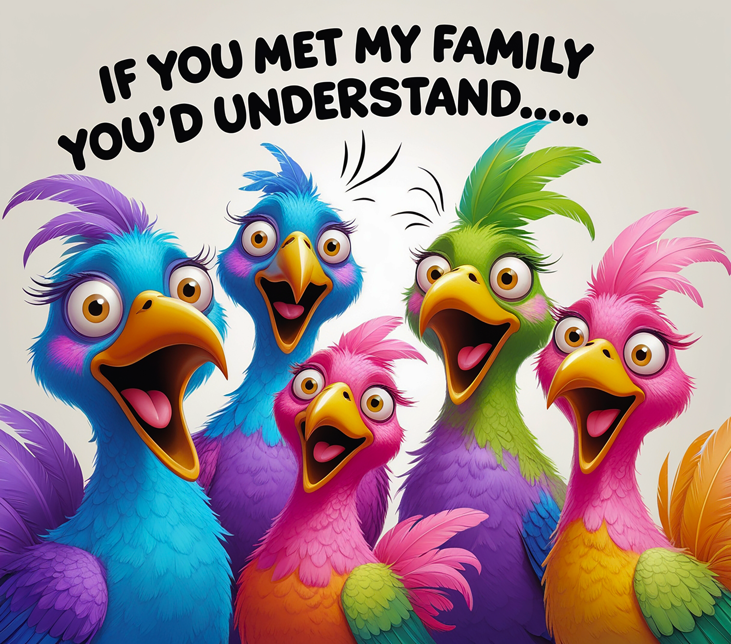 Crazy Birds - If You Met My Family