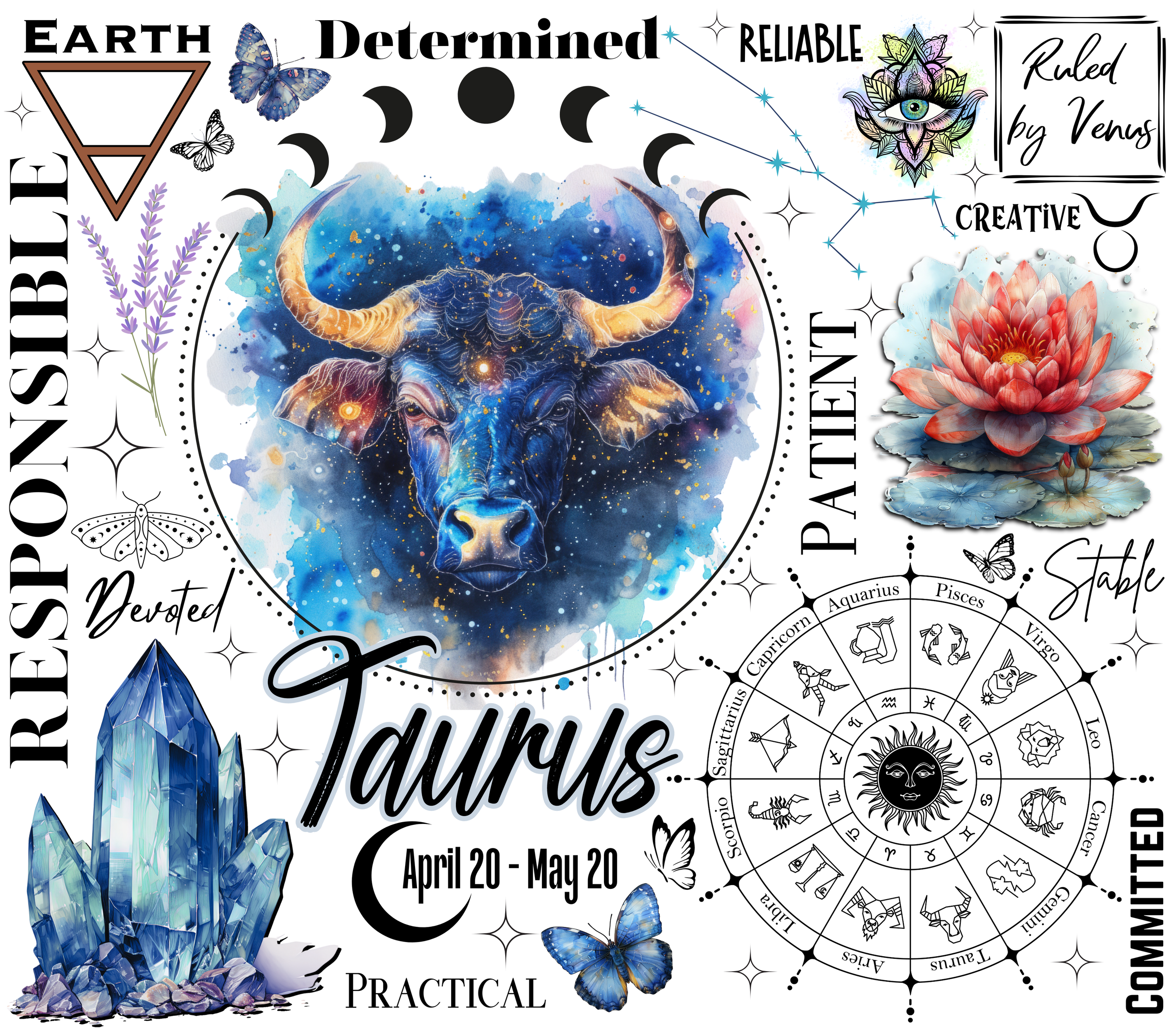 Zodiac - Taurus April 20 - May 20