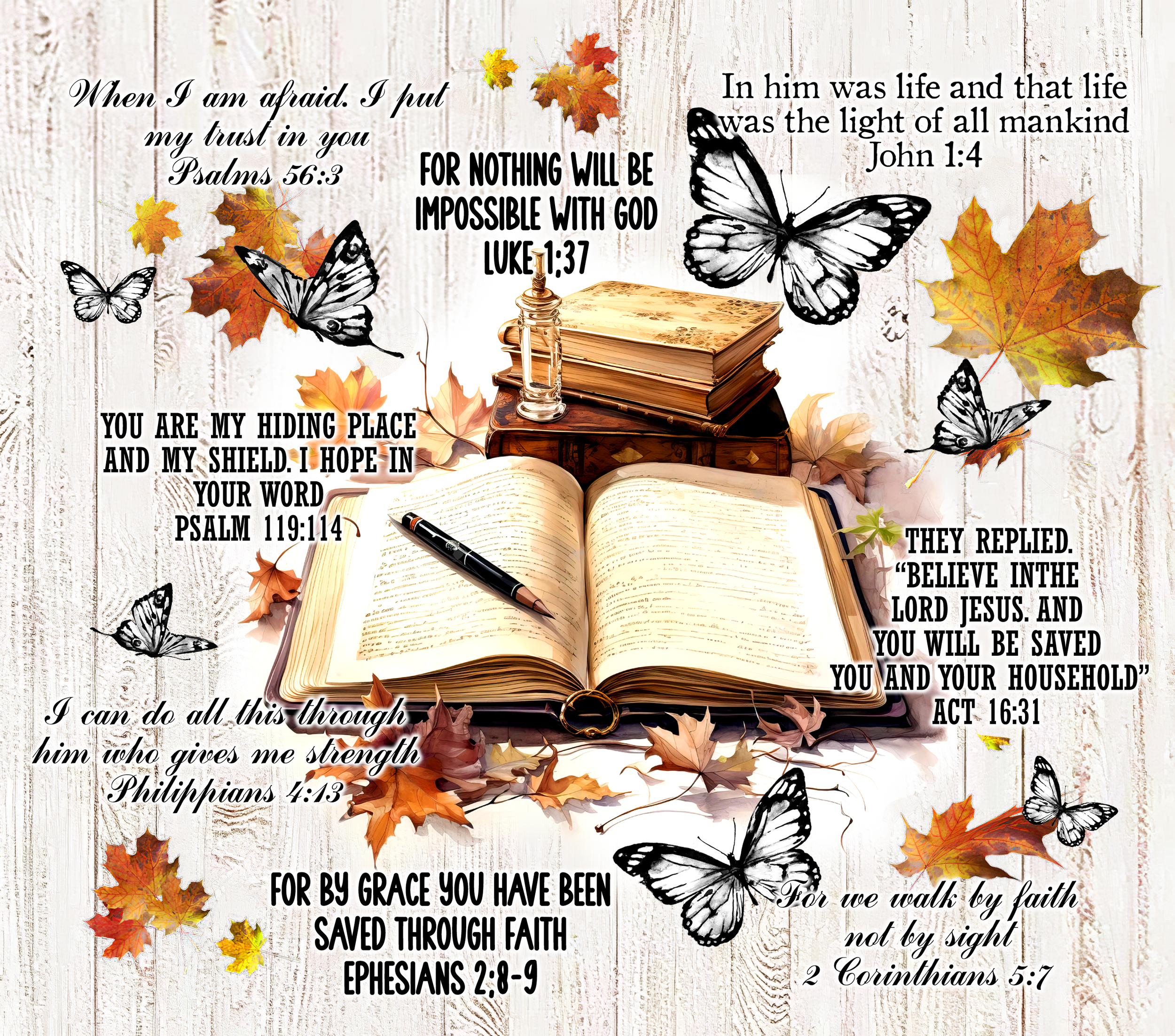 Bible Versus with Books