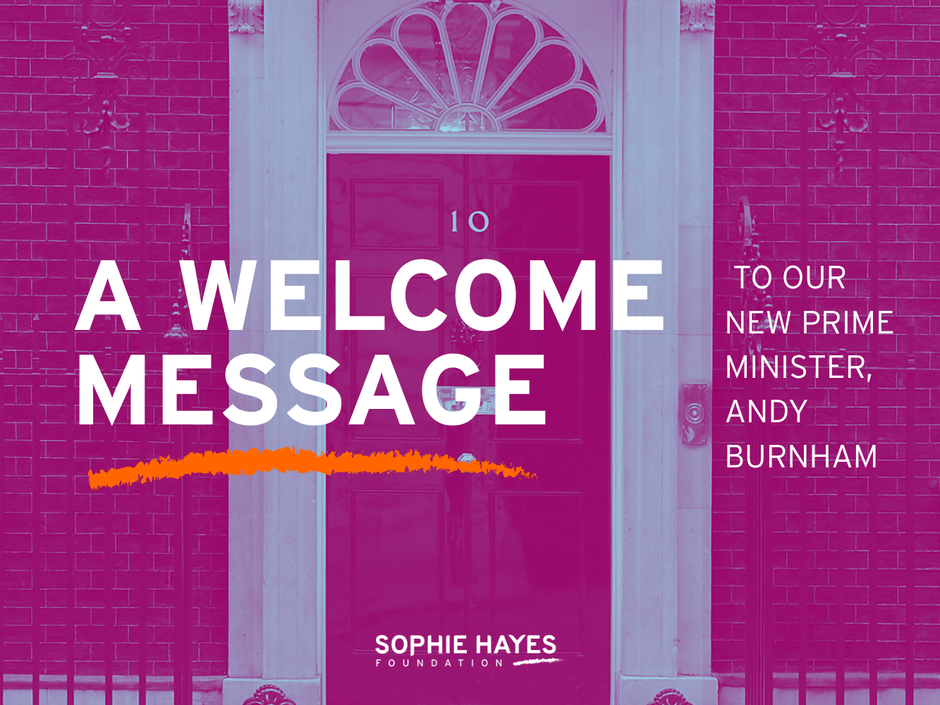 Our Message to the New Prime Minister