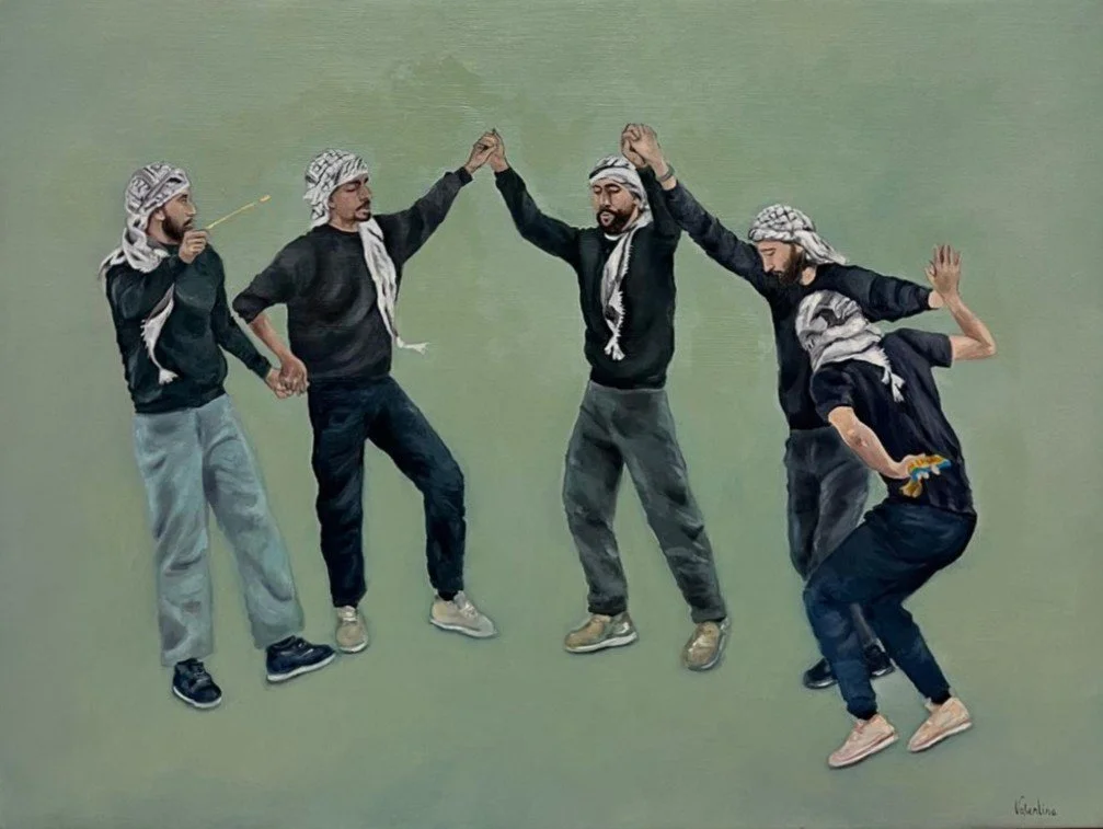 Dabke Dance
Limited Series Print
Framed, 40x50
Many Variables Possible
Suggested starting price 100€