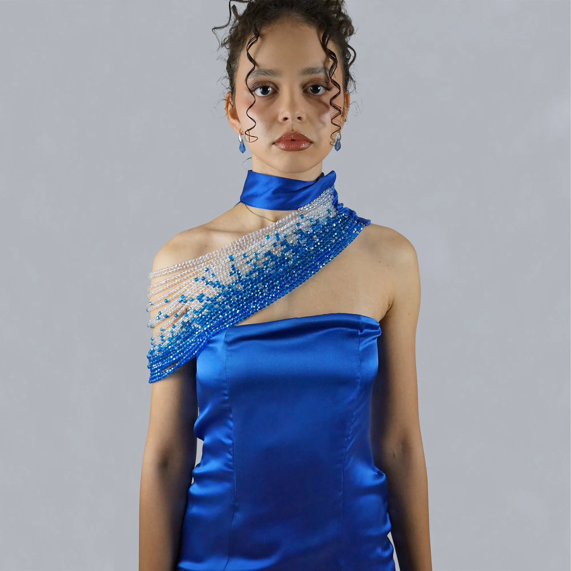 Abendkleid „Lynette“ in Royalblau
