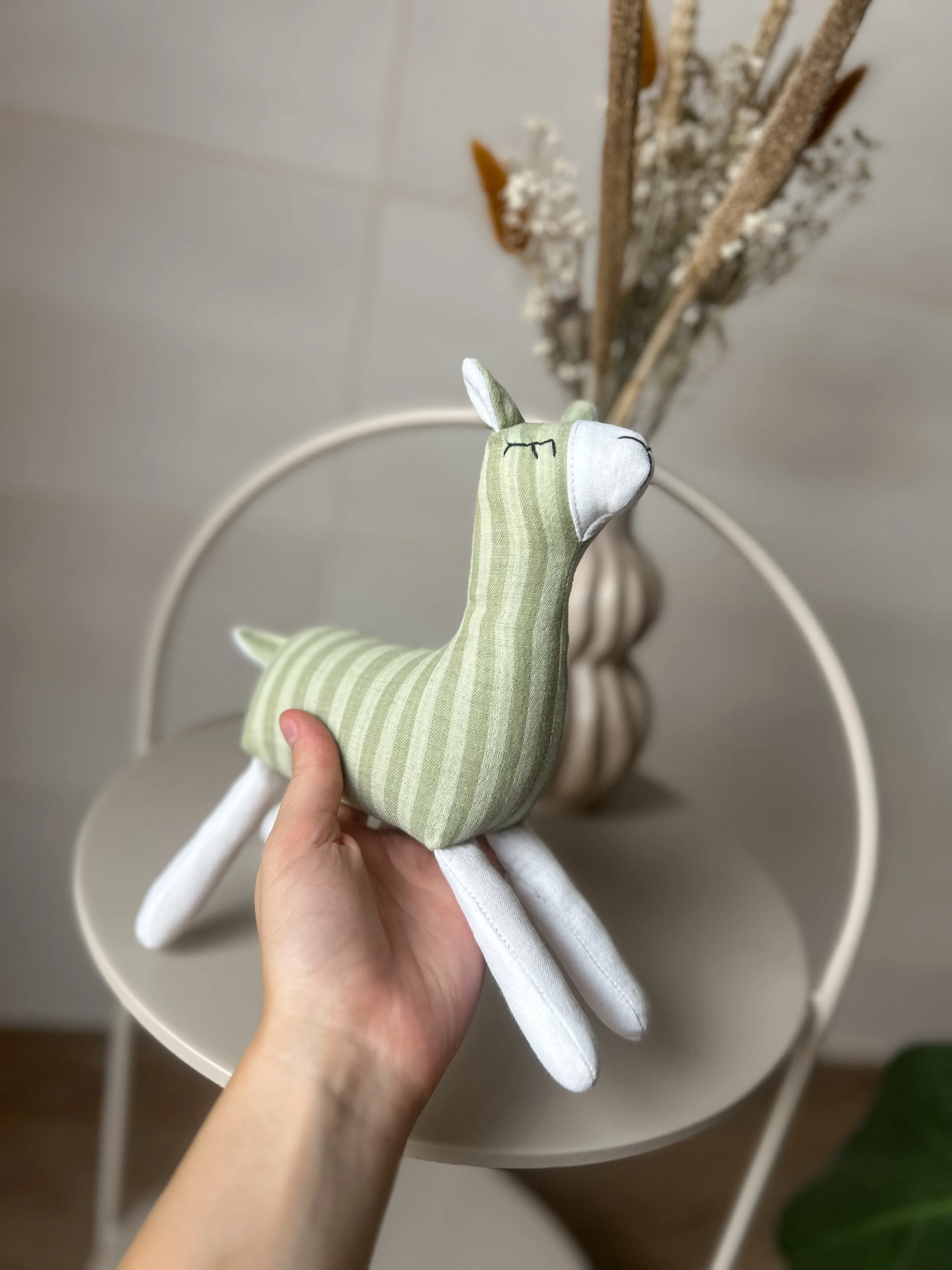 Alpaka | Green stripe