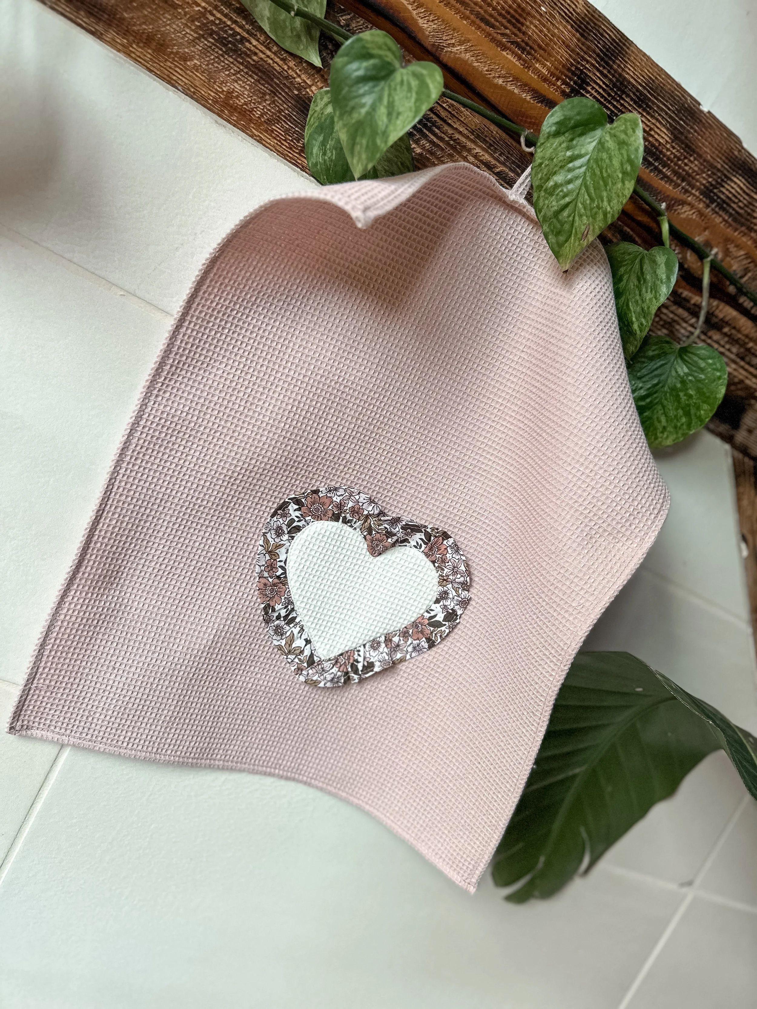 Kuhinjska krpa I Pink heart