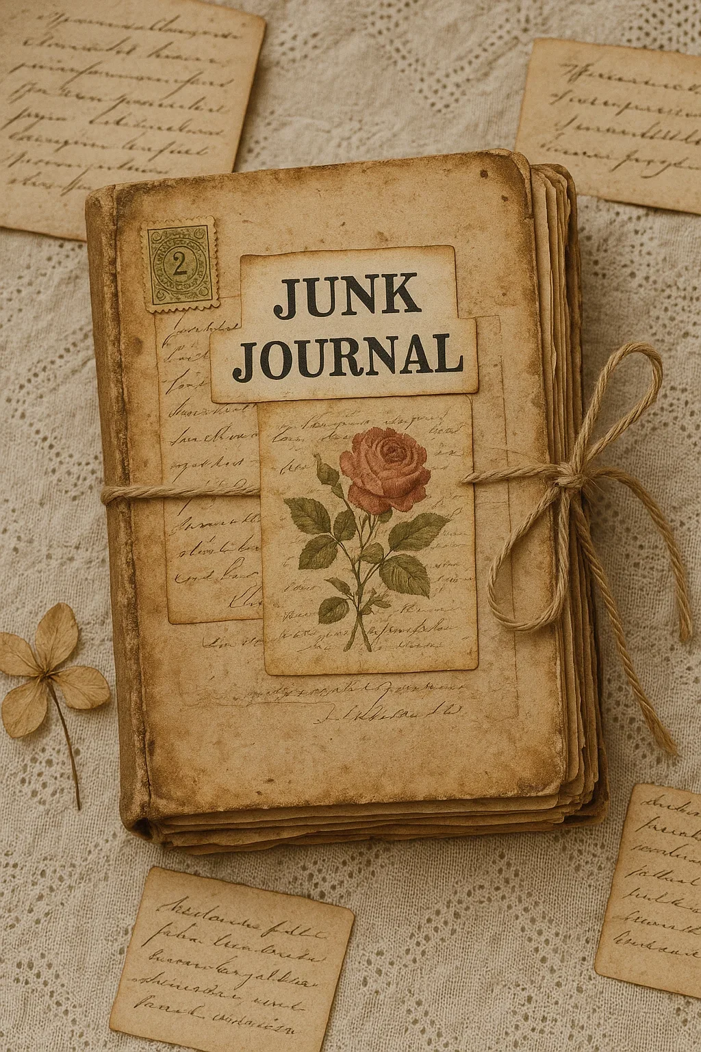Atelier Junk Journal  – Créativité, Récup’ & Bonne Humeur ! Thème St Valentin ou autre !