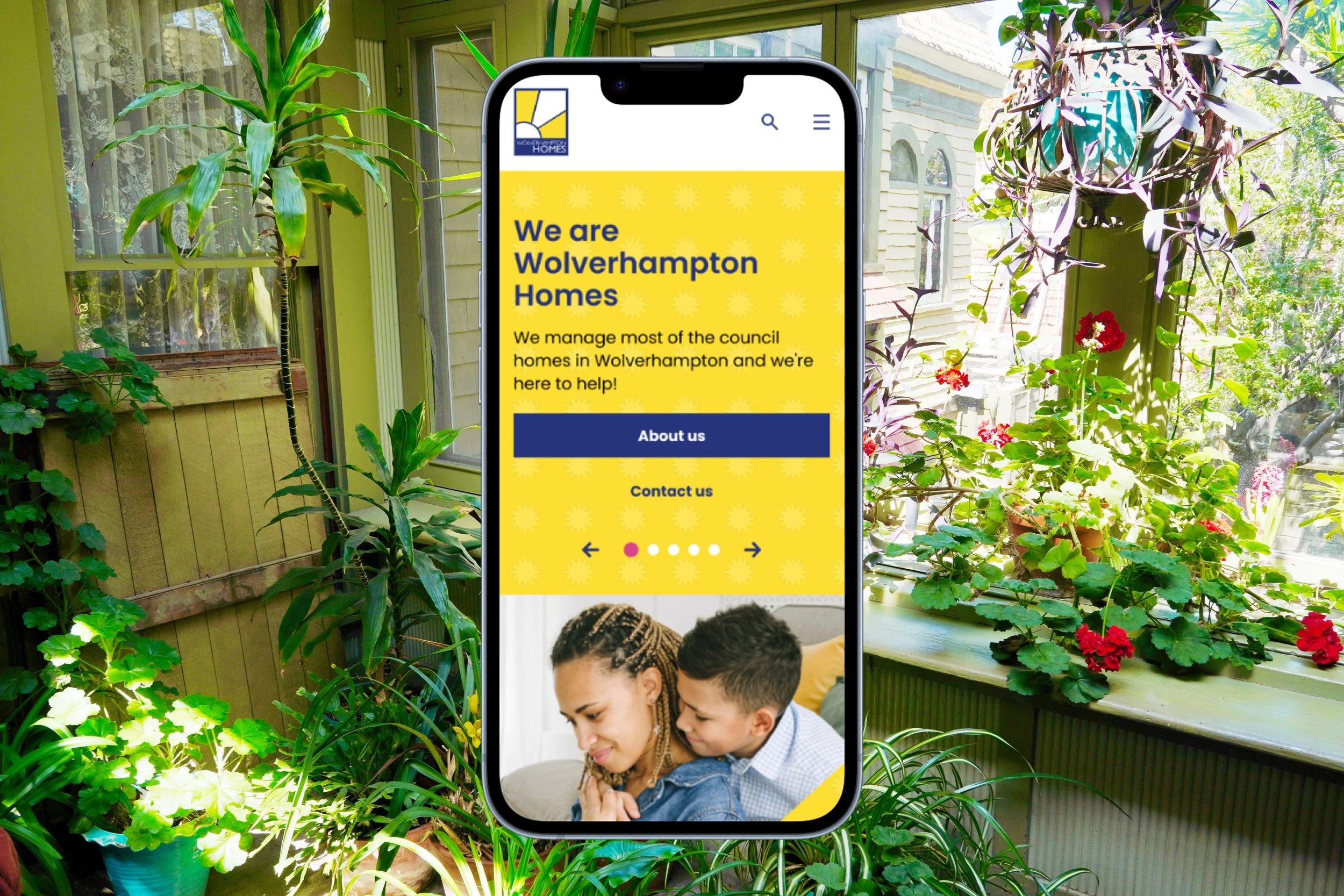 Wolverhampton Homes Website Redesign
