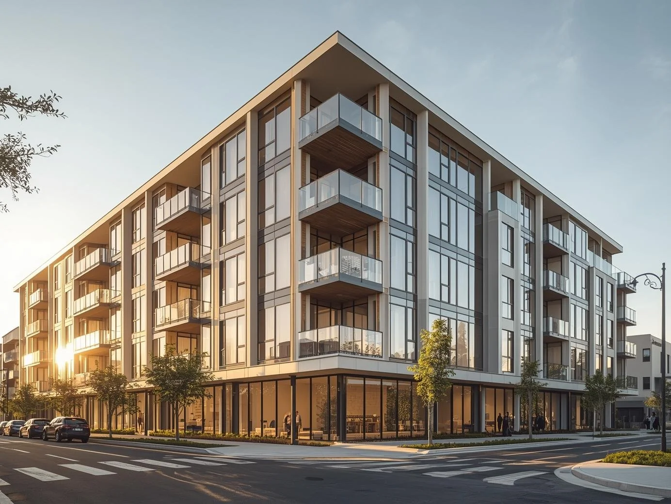 vastgoed fotografie moderne flat gebouw spectaculair.jpg