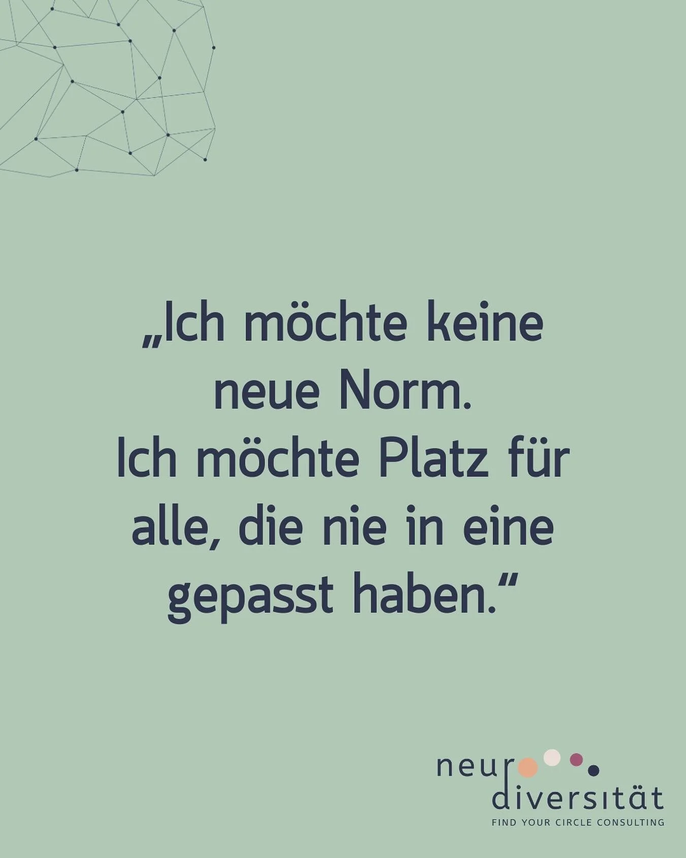 👉 Lass uns reden. &Uuml;ber Neurodiversit&auml;t &ndash; nicht als Risiko, sondern als Potenzial.

Zu lange wurden Unterschiede als St&ouml;rung, Defizit oder Ausnahme betrachtet. Doch die Wahrheit ist: Neurodiversit&auml;t ist Realit&auml;t. Sie pr