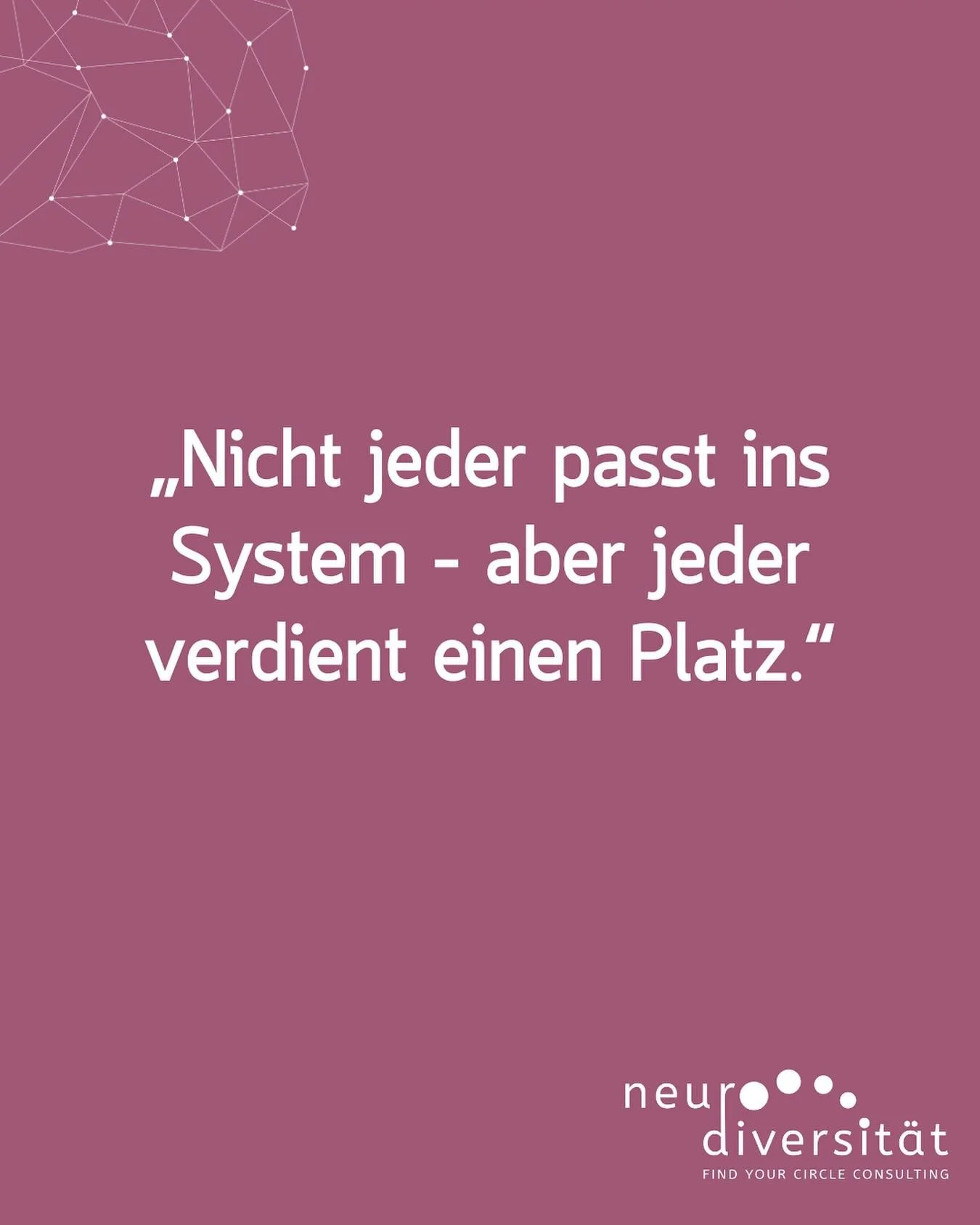 👉 Lass uns reden. &Uuml;ber Neurodiversit&auml;t &ndash; nicht als Risiko, sondern als Potenzial.

Zu lange wurden Unterschiede als St&ouml;rung, Defizit oder Ausnahme betrachtet. Doch die Wahrheit ist: Neurodiversit&auml;t ist Realit&auml;t. Sie pr