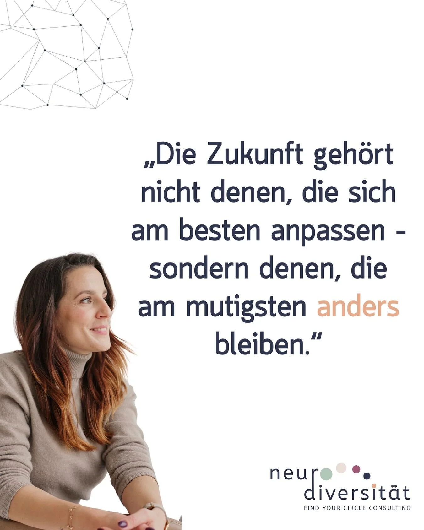 👉 Lass uns reden. &Uuml;ber Neurodiversit&auml;t &ndash; nicht als Risiko, sondern als Potenzial.

Zu lange wurden Unterschiede als St&ouml;rung, Defizit oder Ausnahme betrachtet. Doch die Wahrheit ist: Neurodiversit&auml;t ist Realit&auml;t. Sie pr