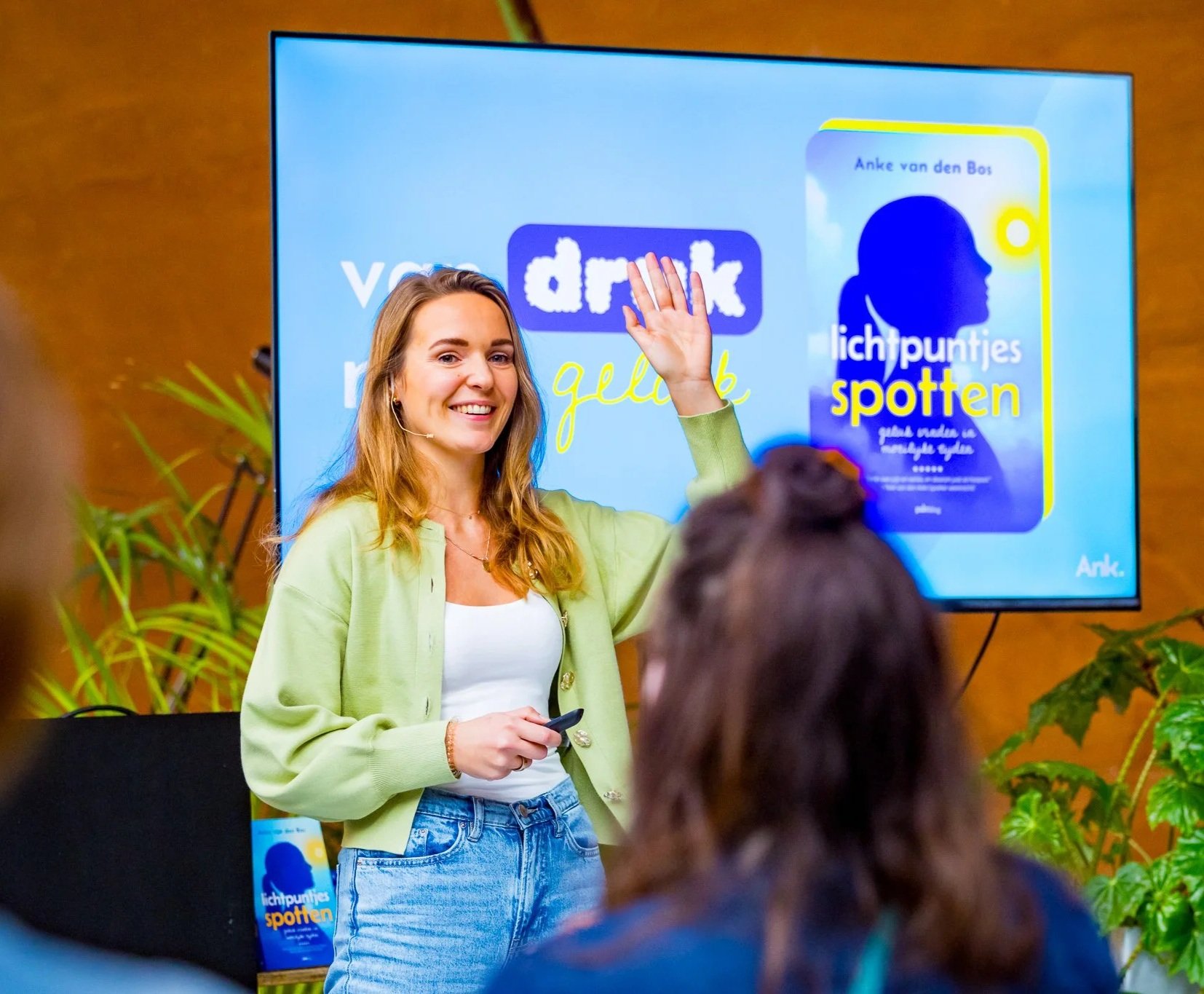 Spreker over geluk in Utrecht