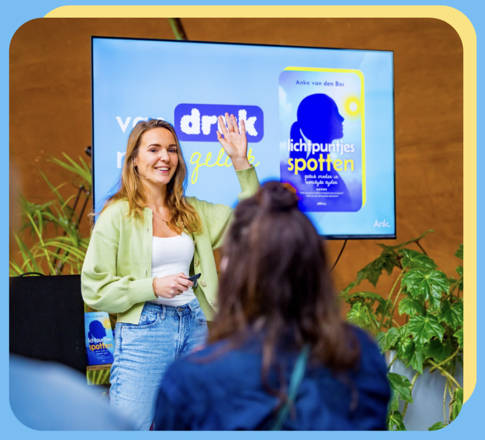Spreker over geluk in moeilijke tijden in Utrecht