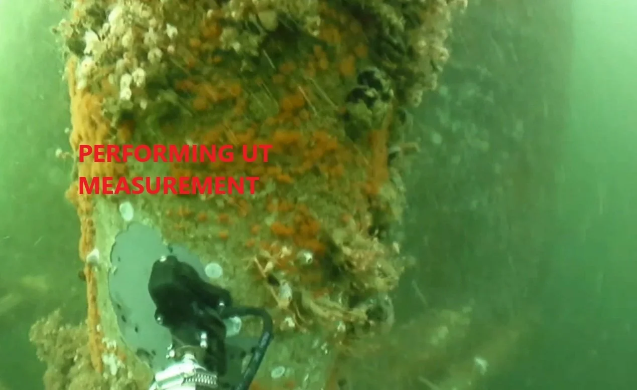 underwater UT measurement