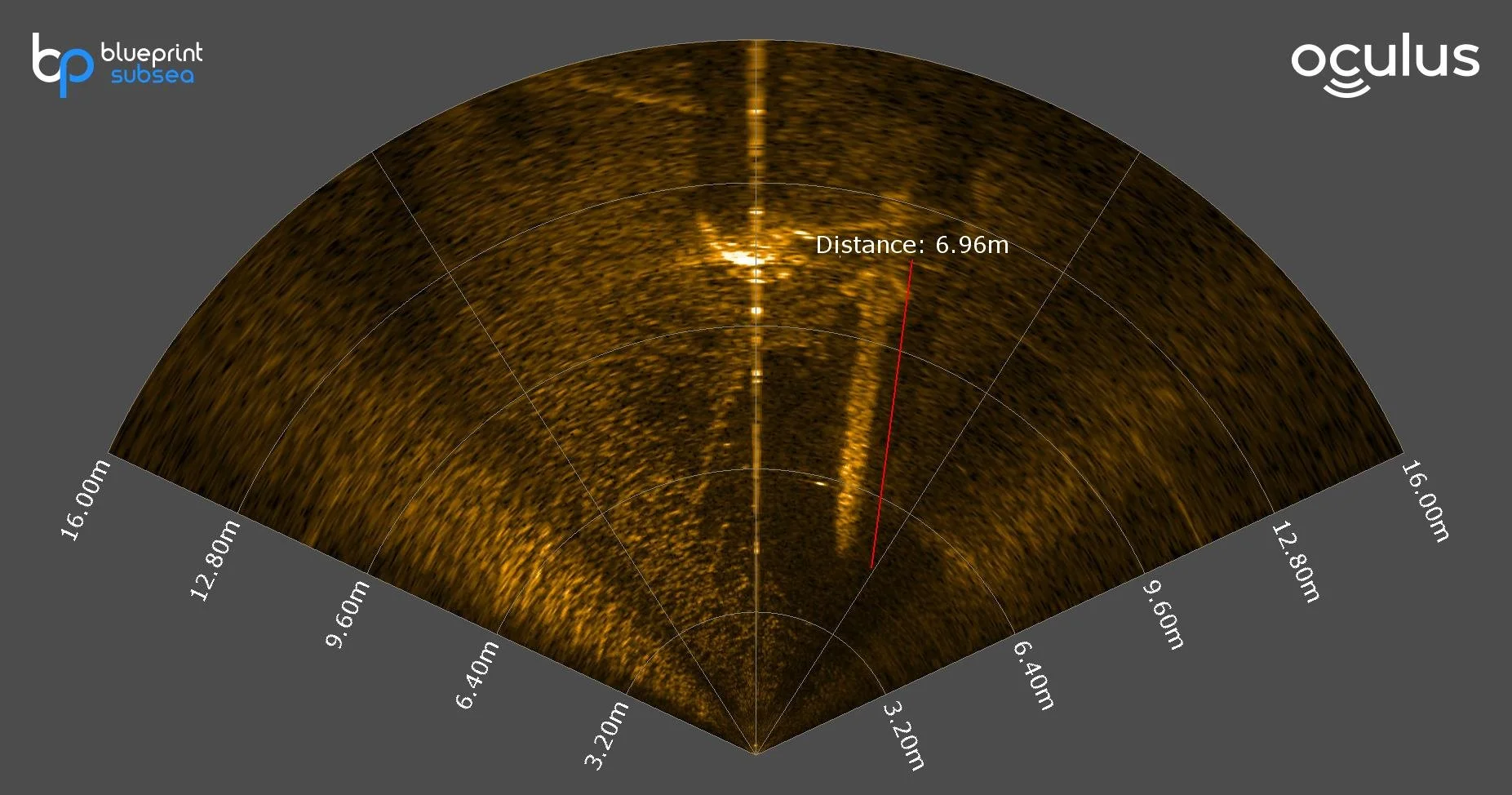 sonar image using underwater drones
