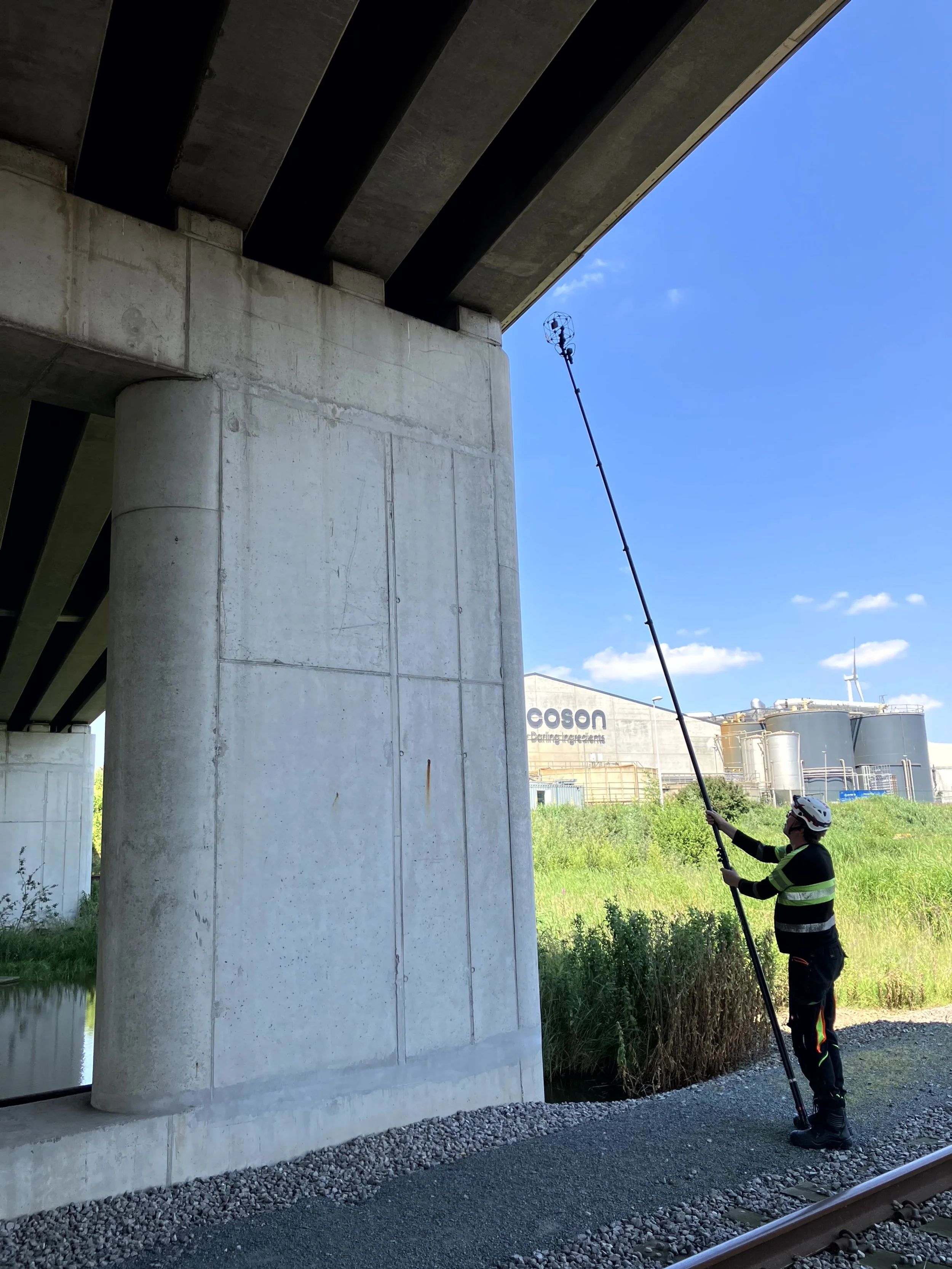 bridge inspection with visual module