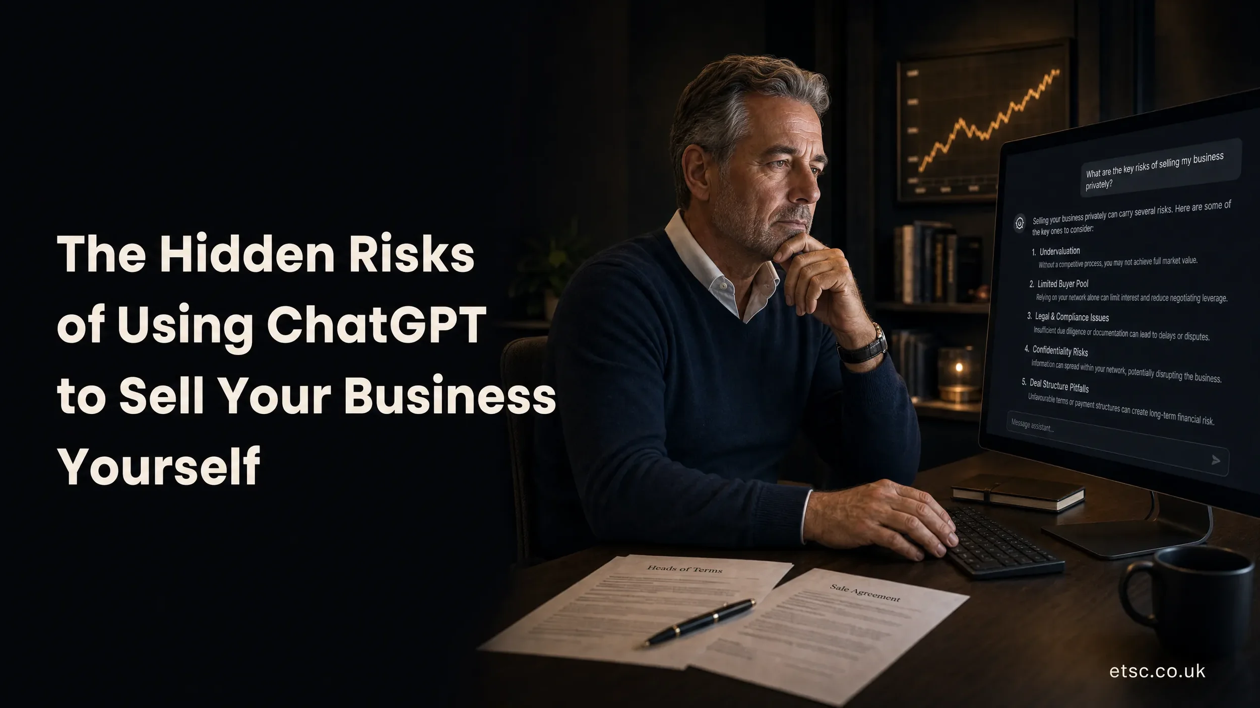 The Hidden Risks of Using ChatGPT to Sell Your Business Yourself