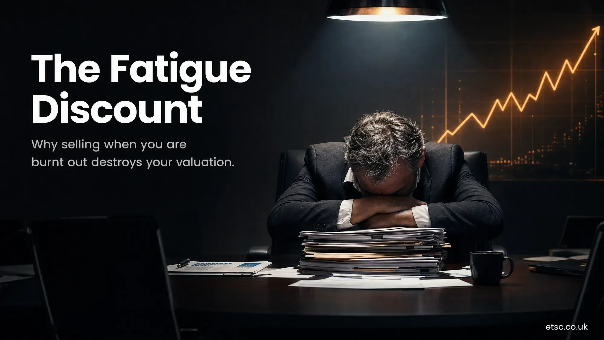The Fatigue Discount: Why Selling Your Business When You Are Burnt Out Destroys Your Valuation