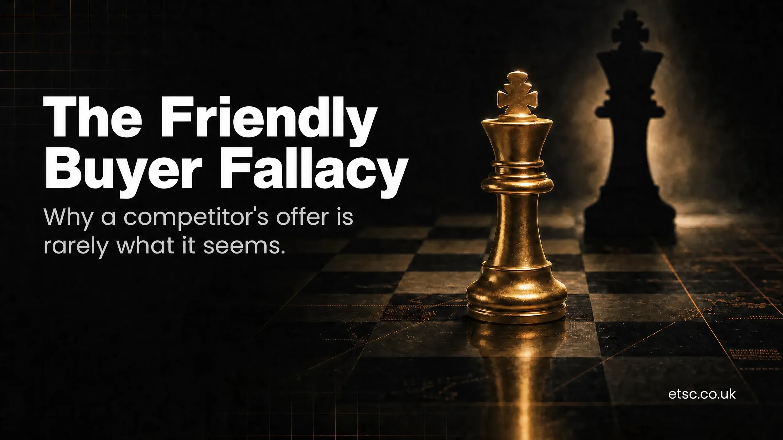 The Friendly Buyer Fallacy: Why Selling to a Competitor Requires a Buffer?