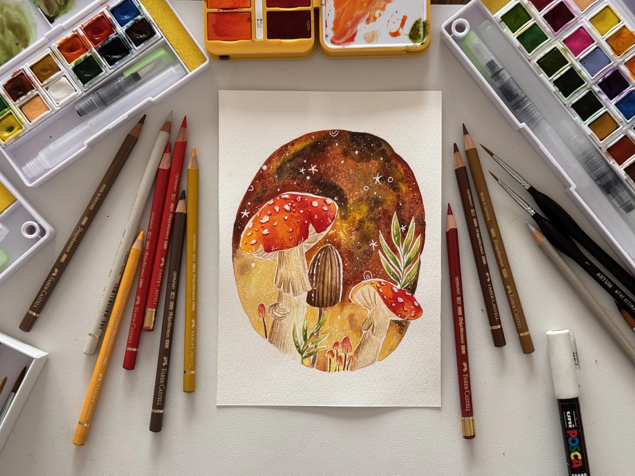 Live watercolor workshop