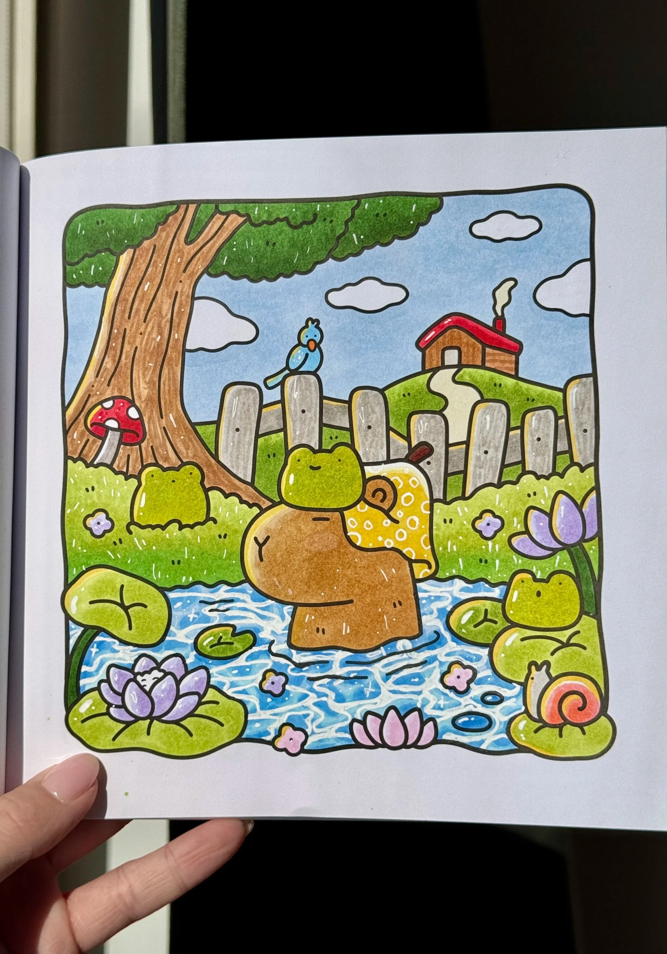 Live cozy coloring workshop