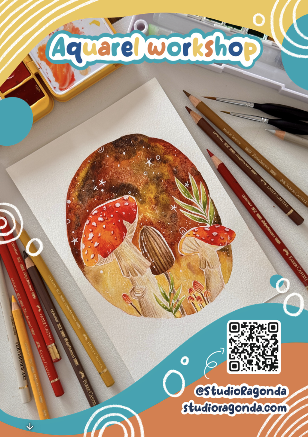 Cozy Fall Watercolor Workshop