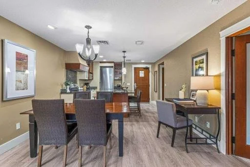 Spacious and open living area