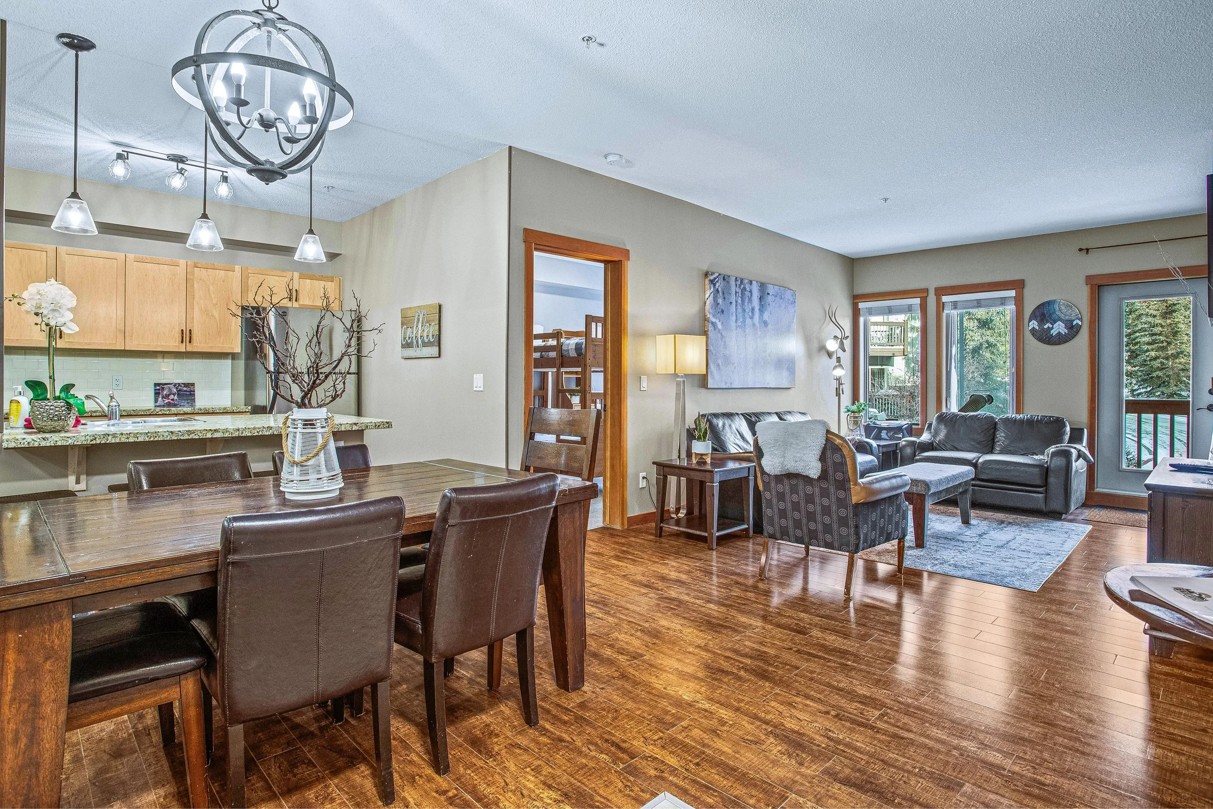 Dining and Living Area