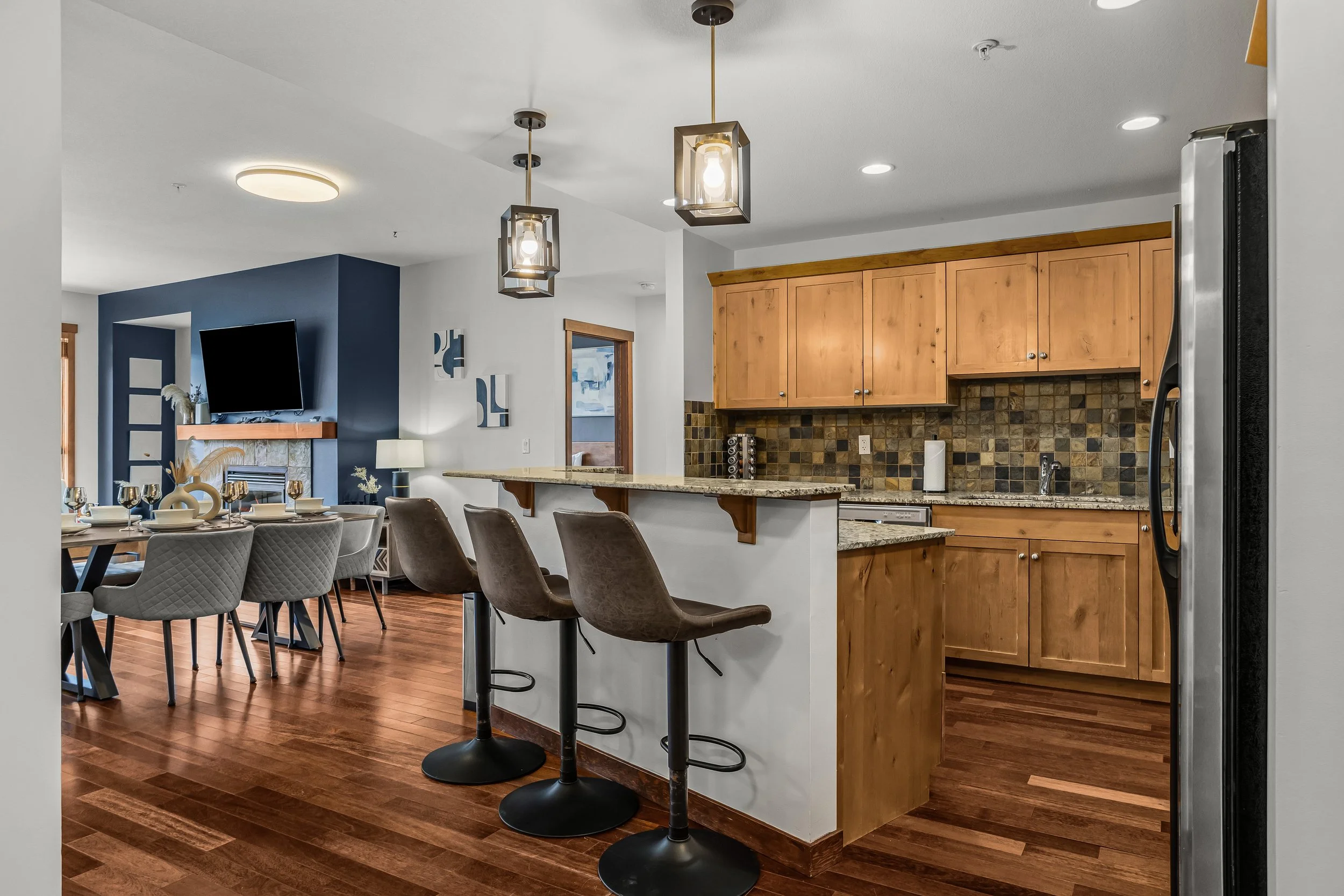 Fully equipped kitchen