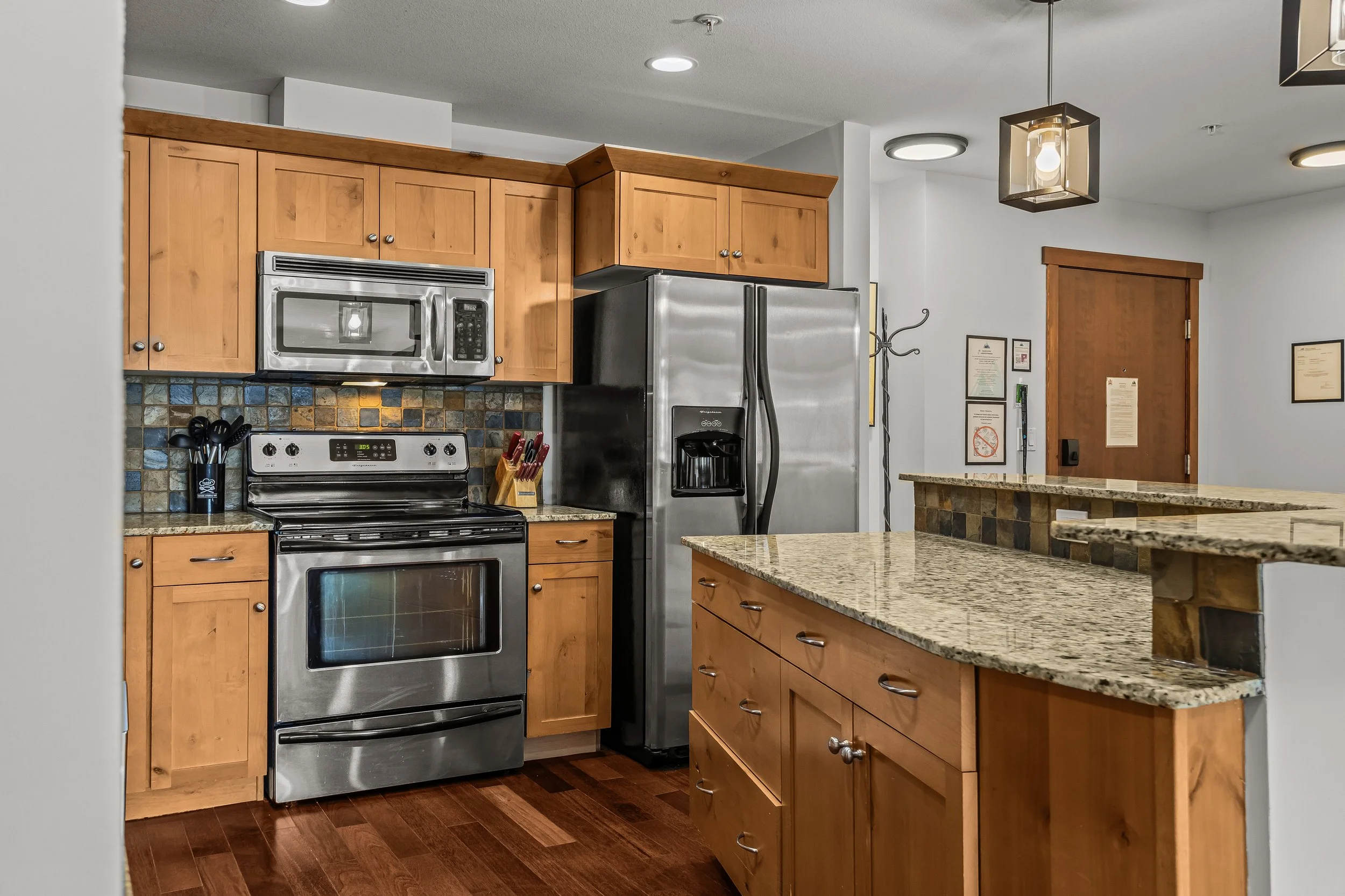 Fully equipped kitchen