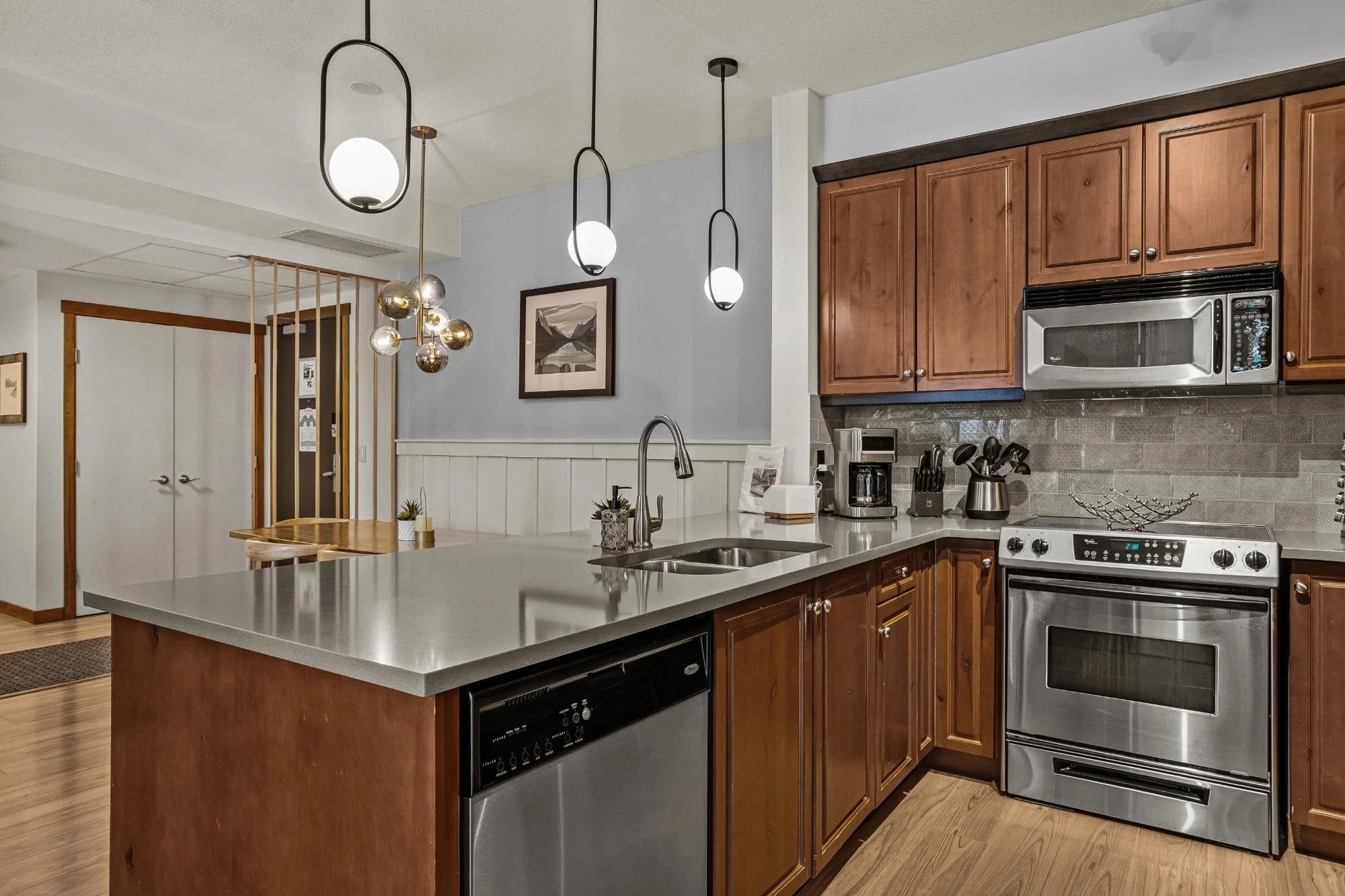 Fully equipped kitchen