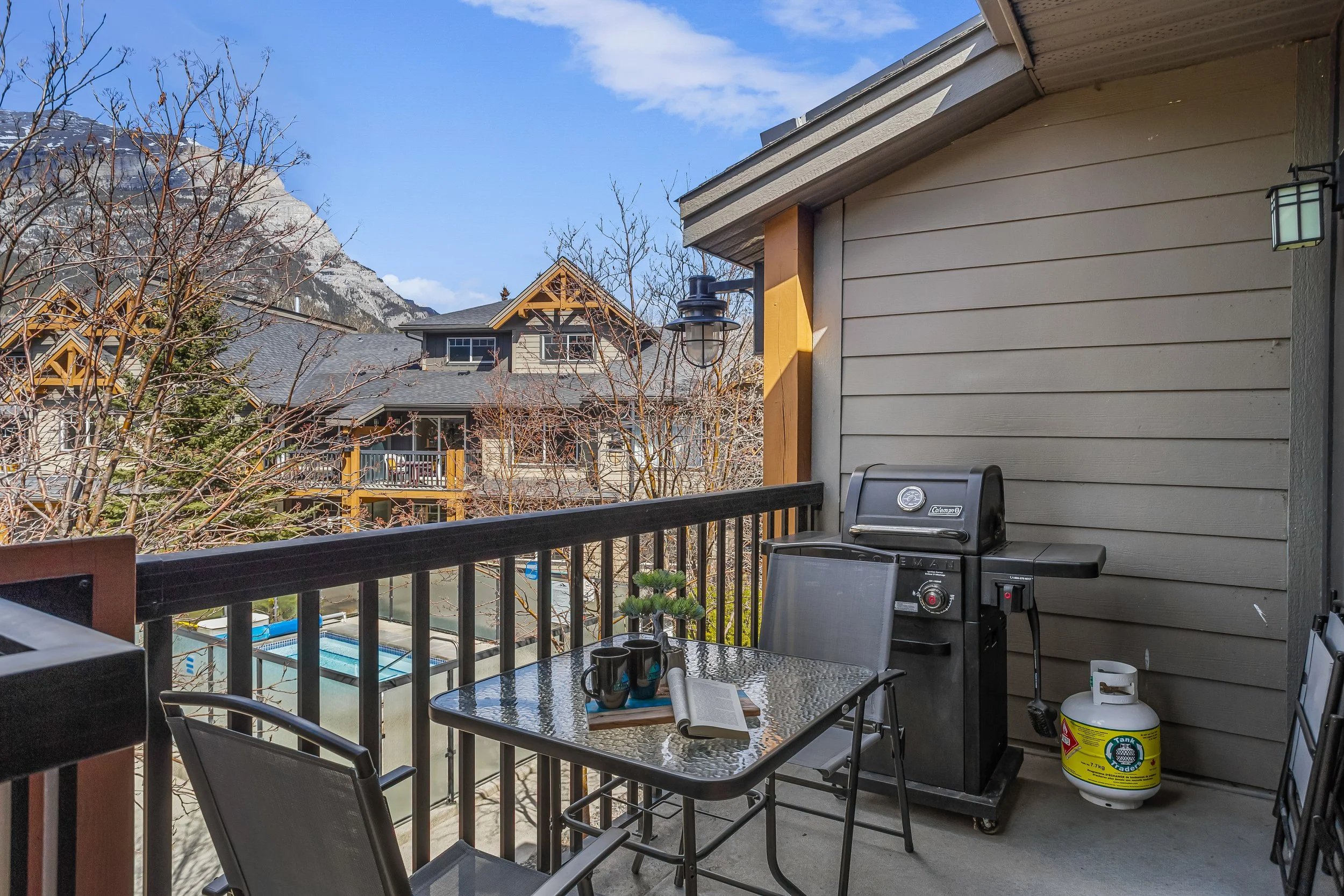 Patio with BBQ