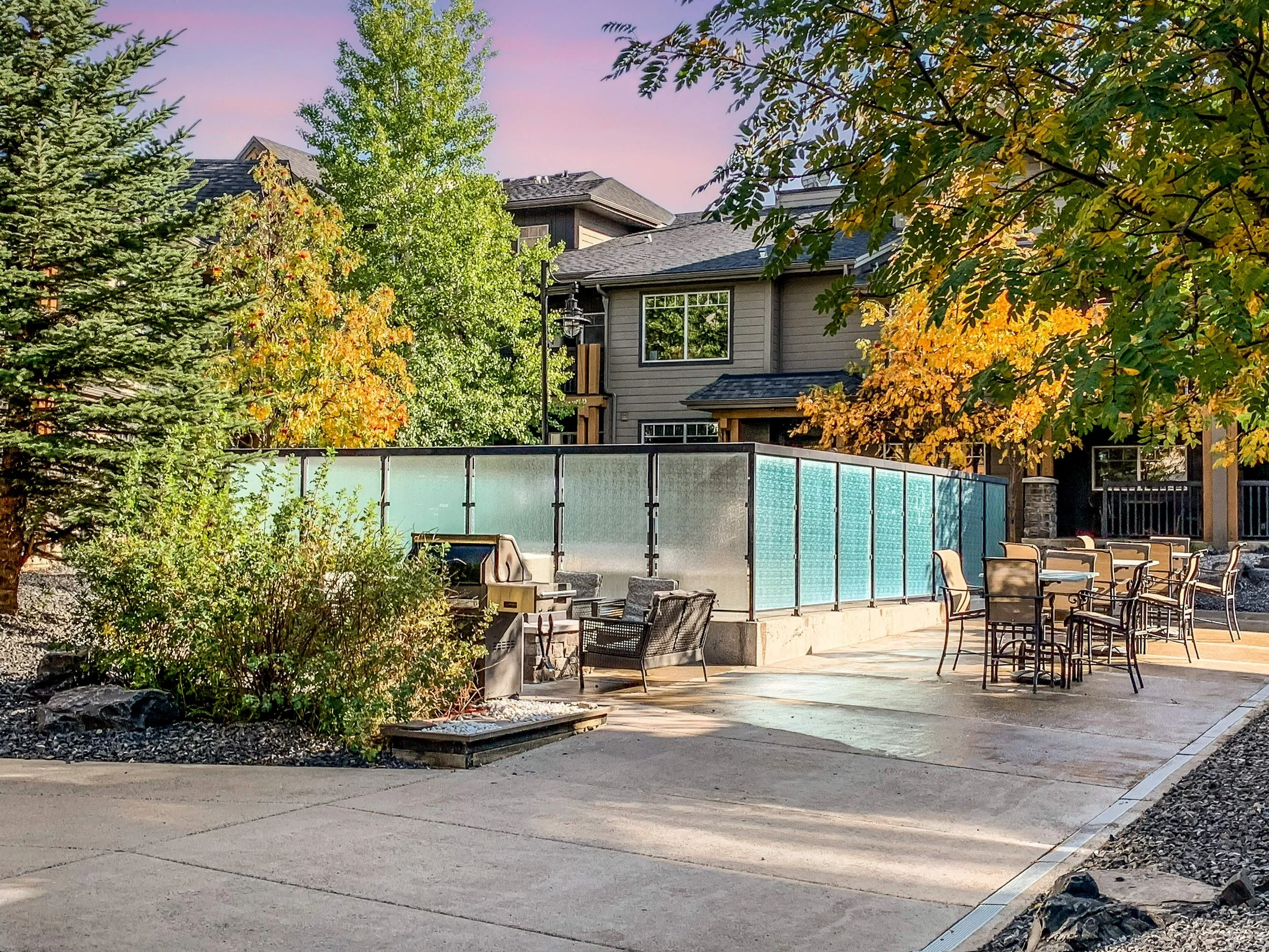 Communal Firepit and BBQ