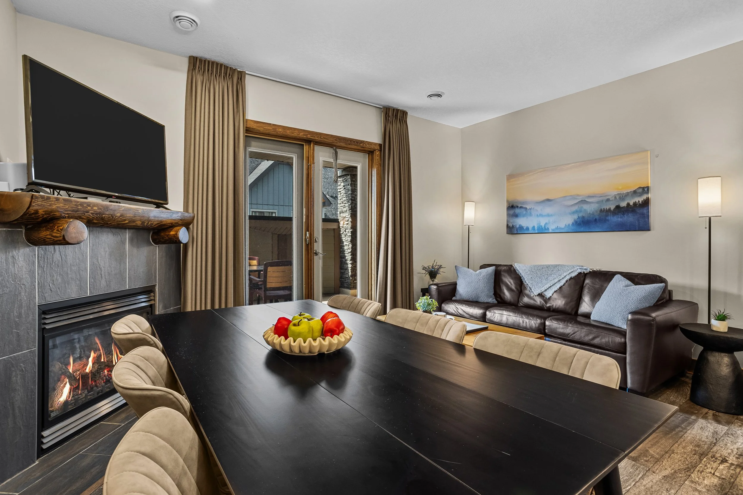 Dining Area &amp; Living Room
