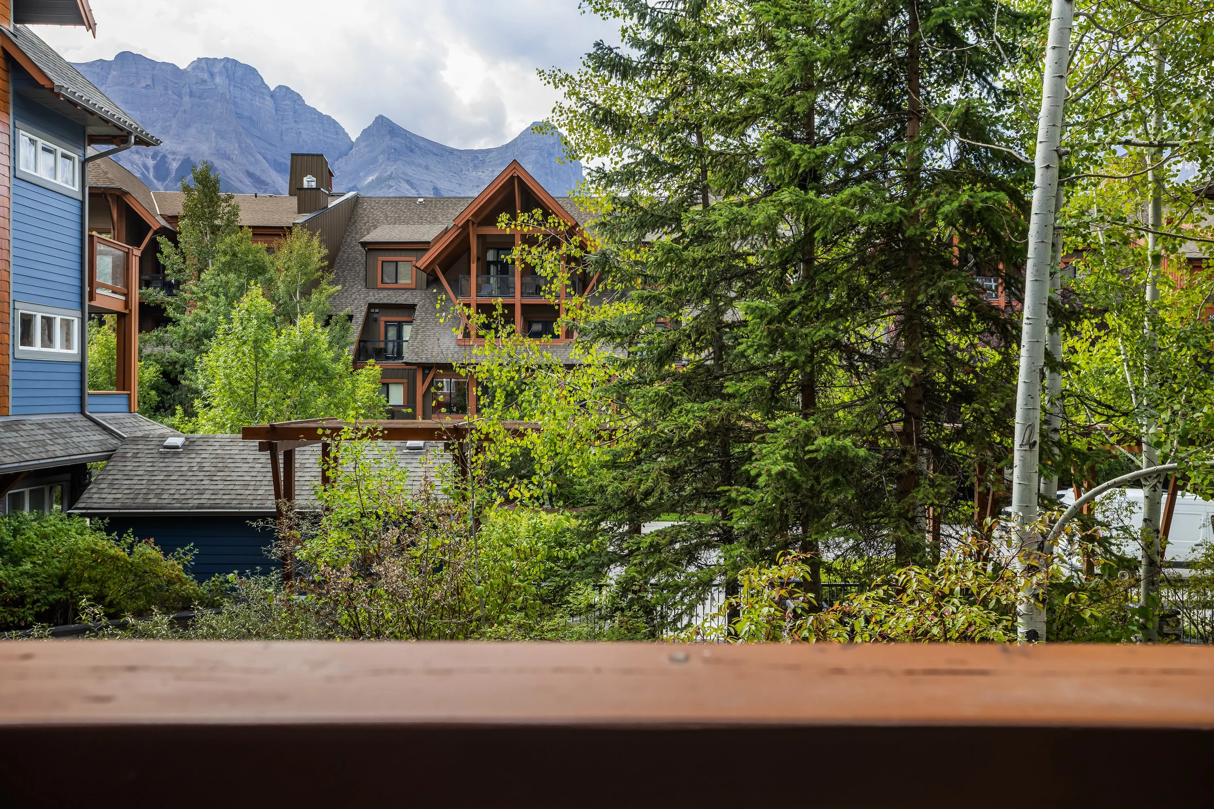 Balcony w/ Mountain Views