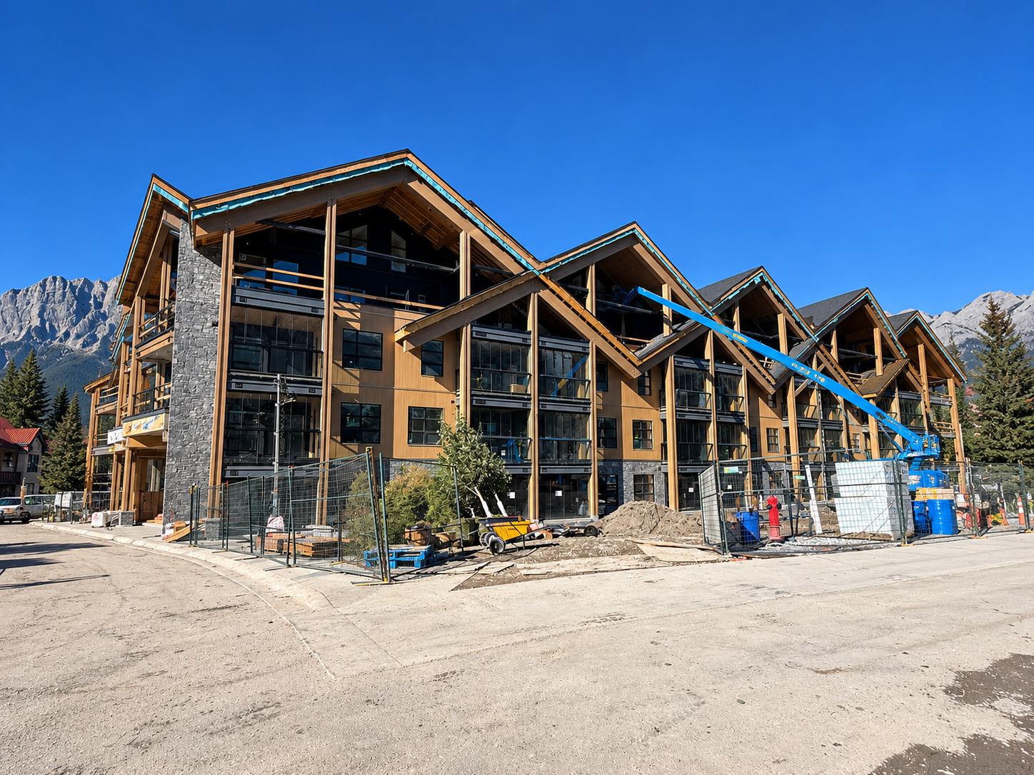 Building currently under construction.